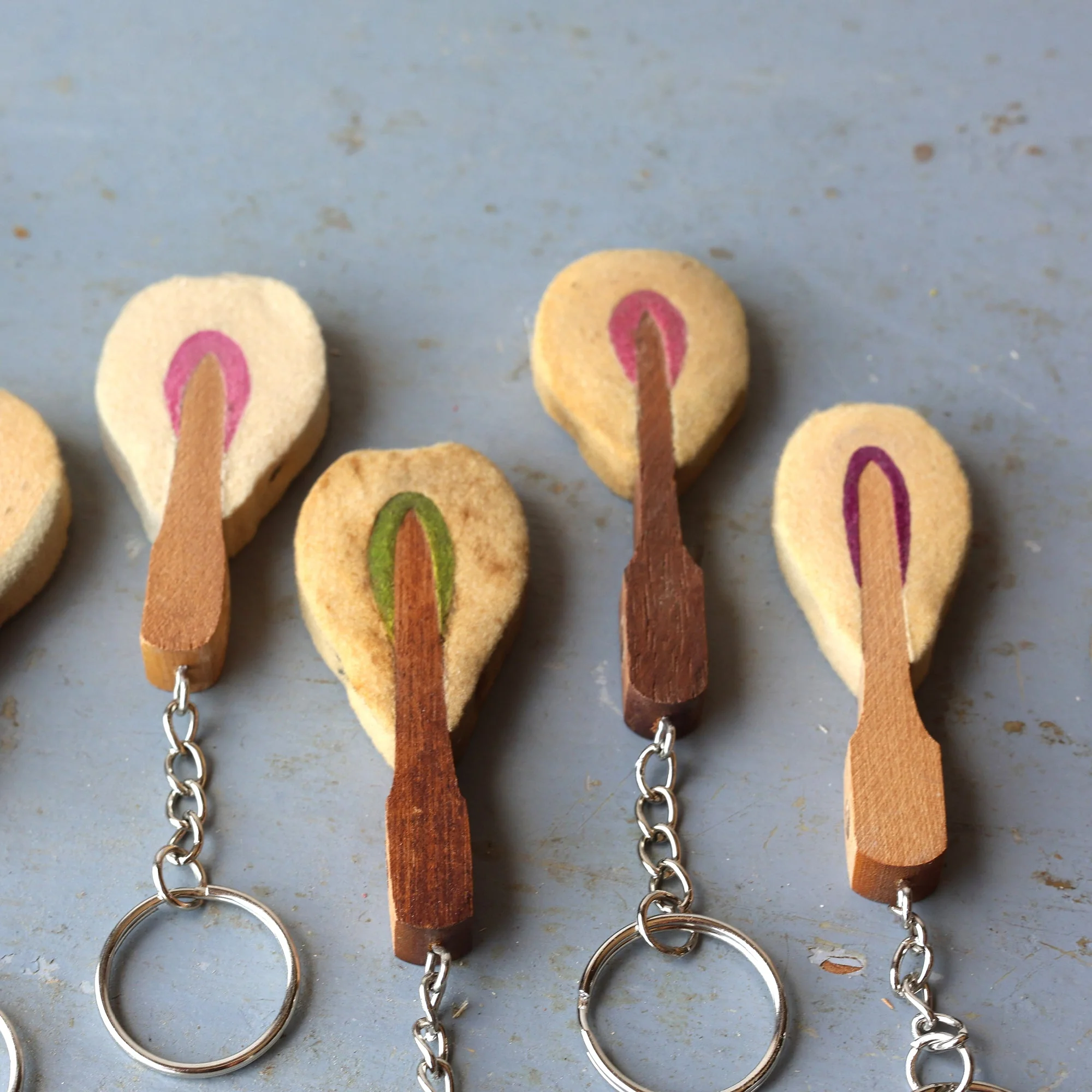 Reclaimed Piano Hammer Keychains - Image 9