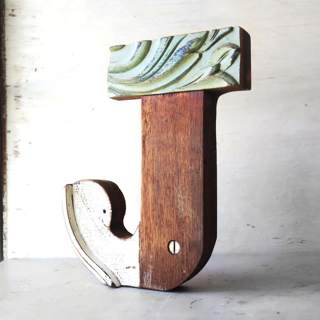 Reclaimed Wooden Letters - Image 10