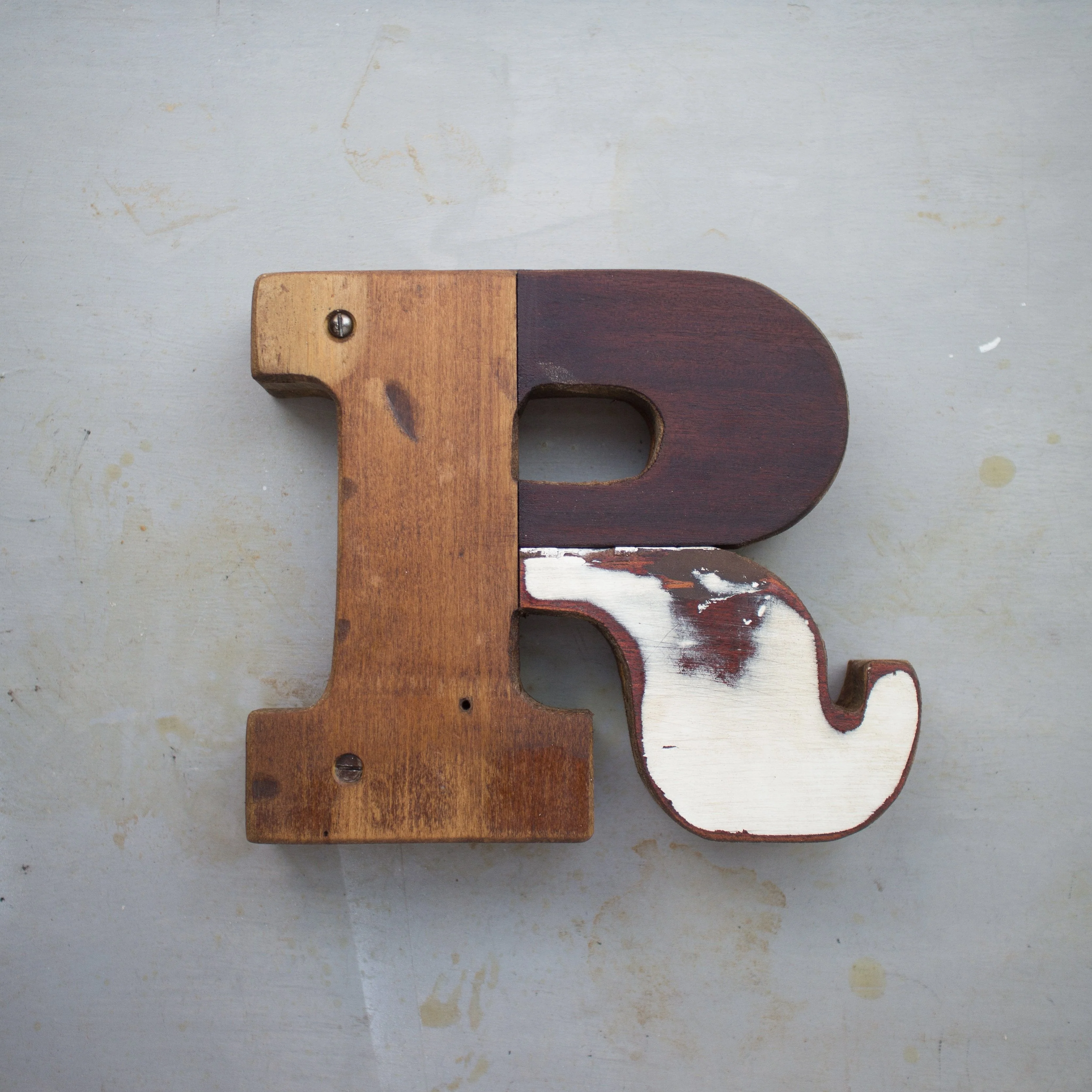 Reclaimed Wooden Letters - Image 13