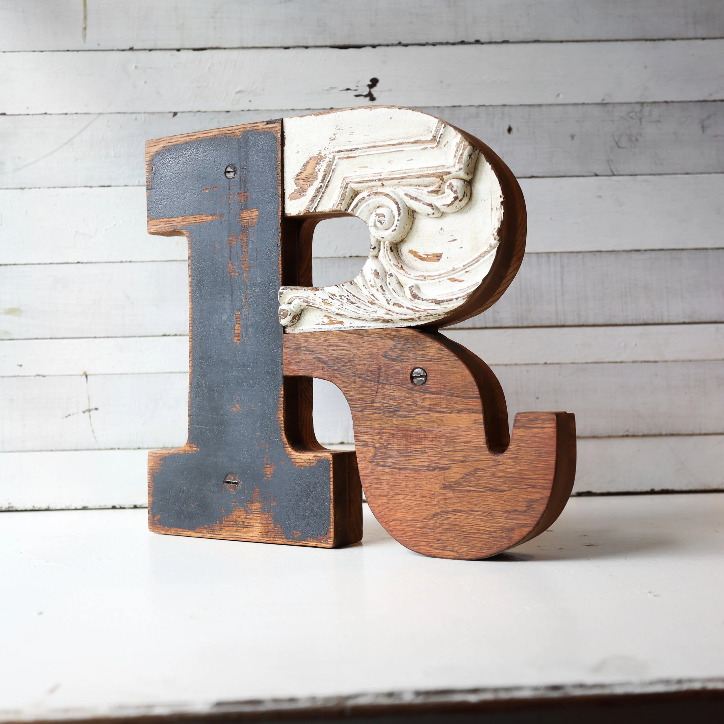 Reclaimed Wooden Letters - Image 14