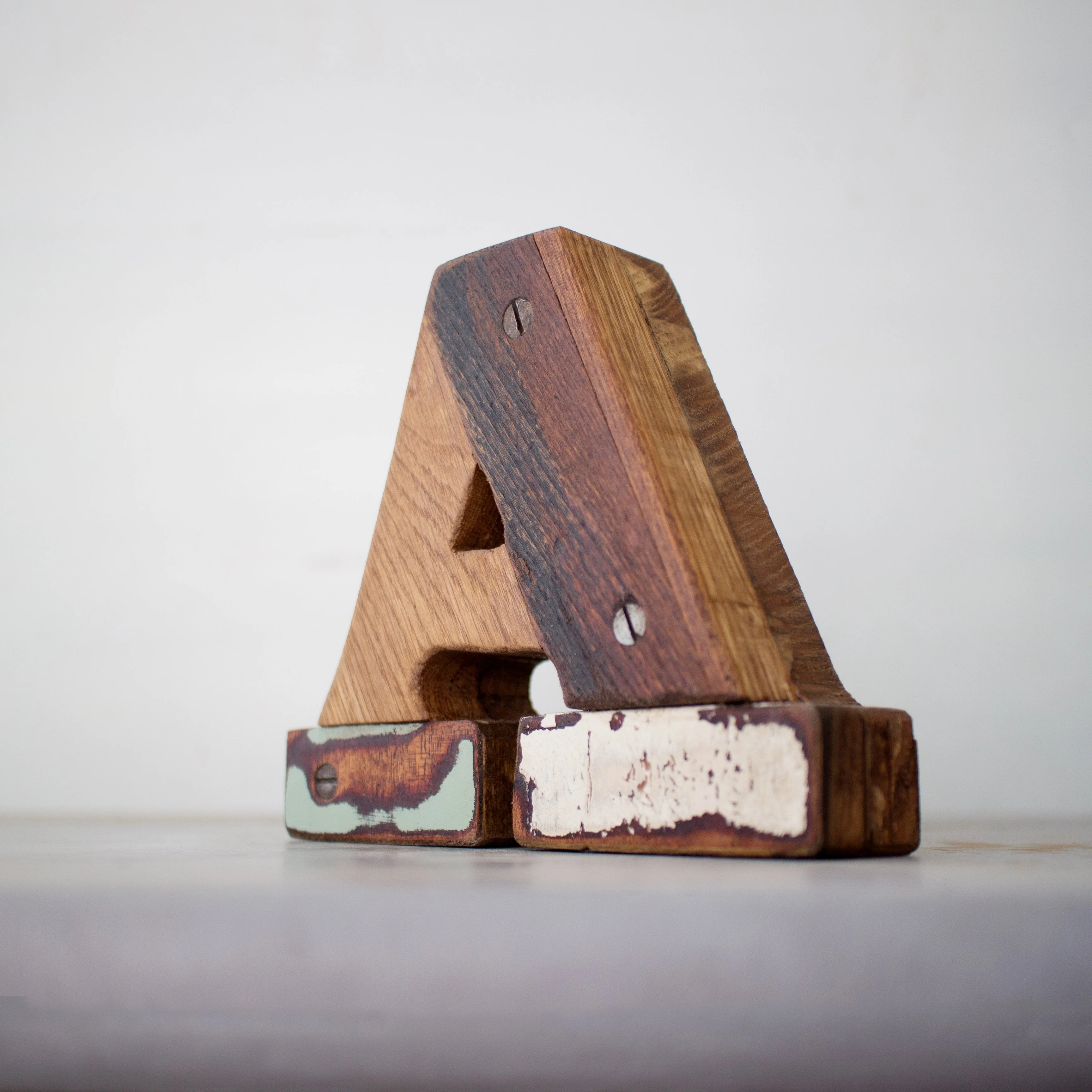 Reclaimed Wooden Letters - Image 19