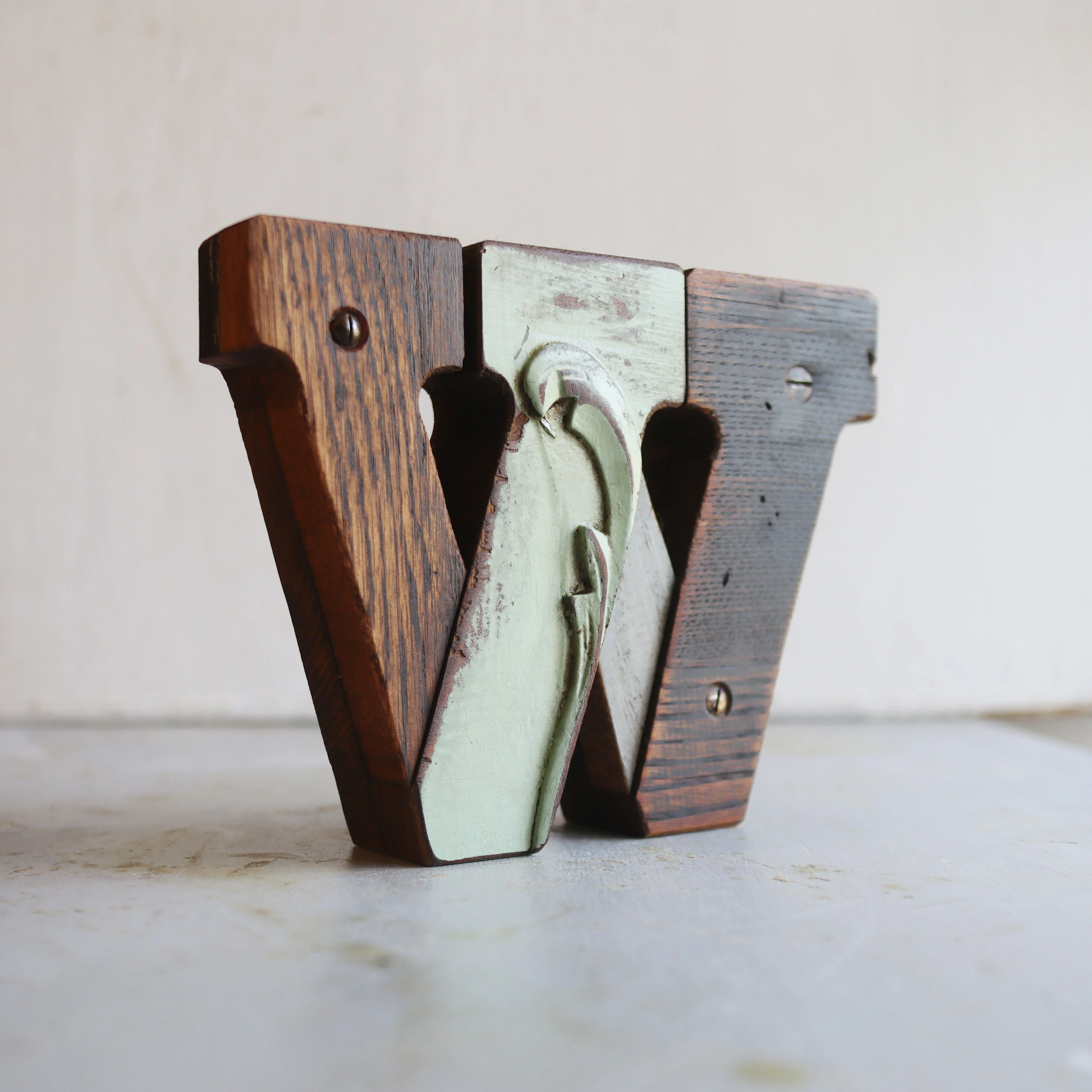 Reclaimed Wooden Letters - Image 20