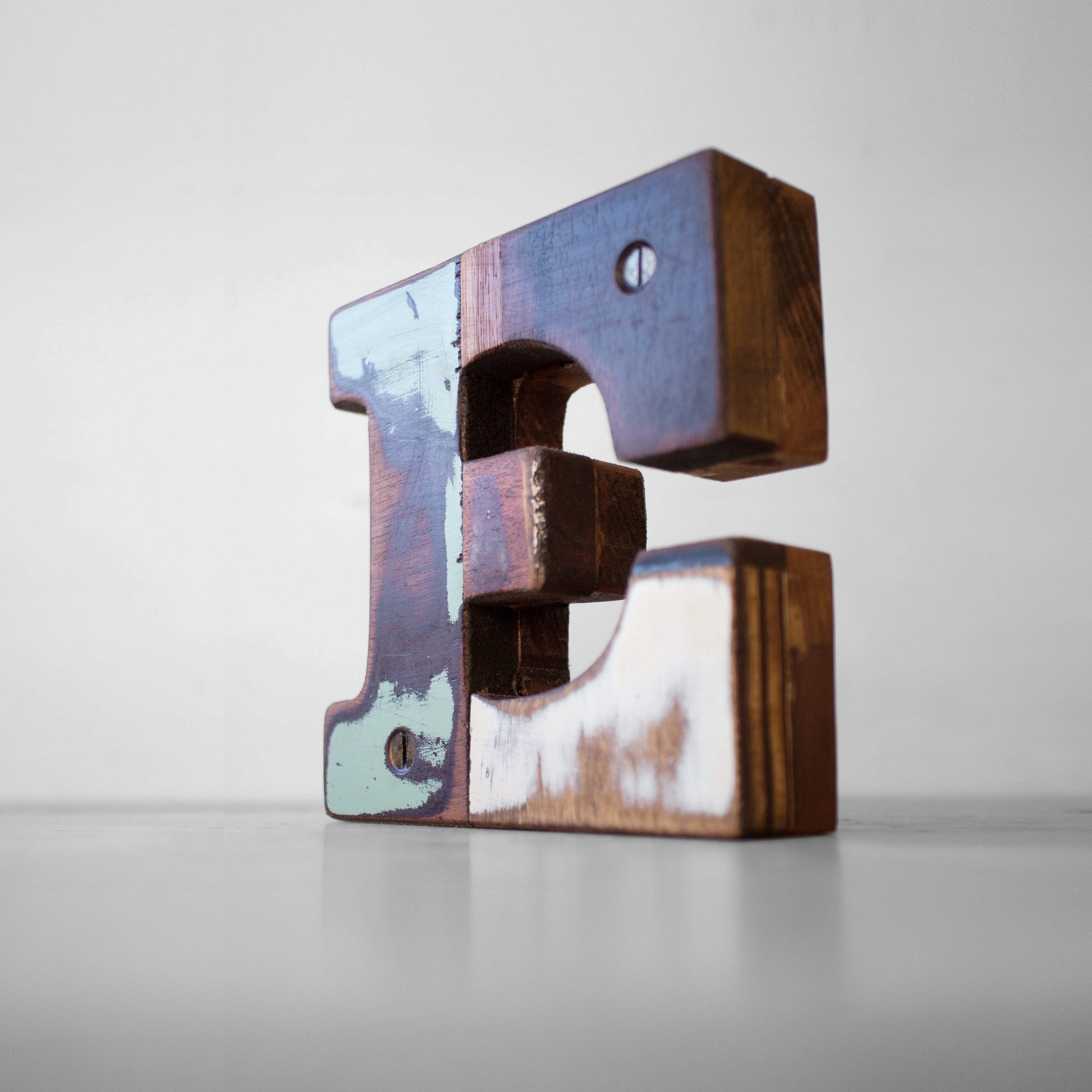Reclaimed Wooden Letters - Image 21