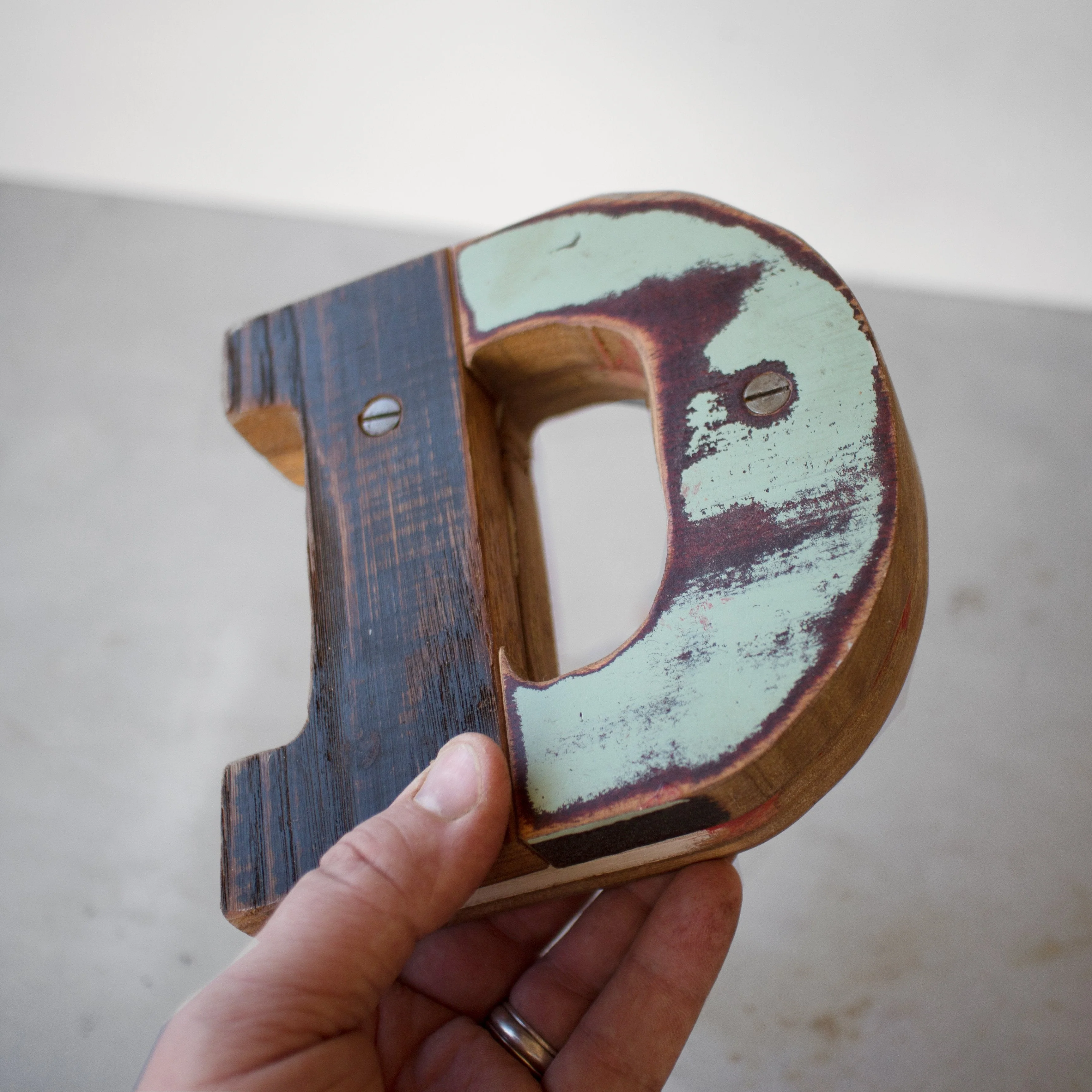 Reclaimed Wooden Letters - Image 23