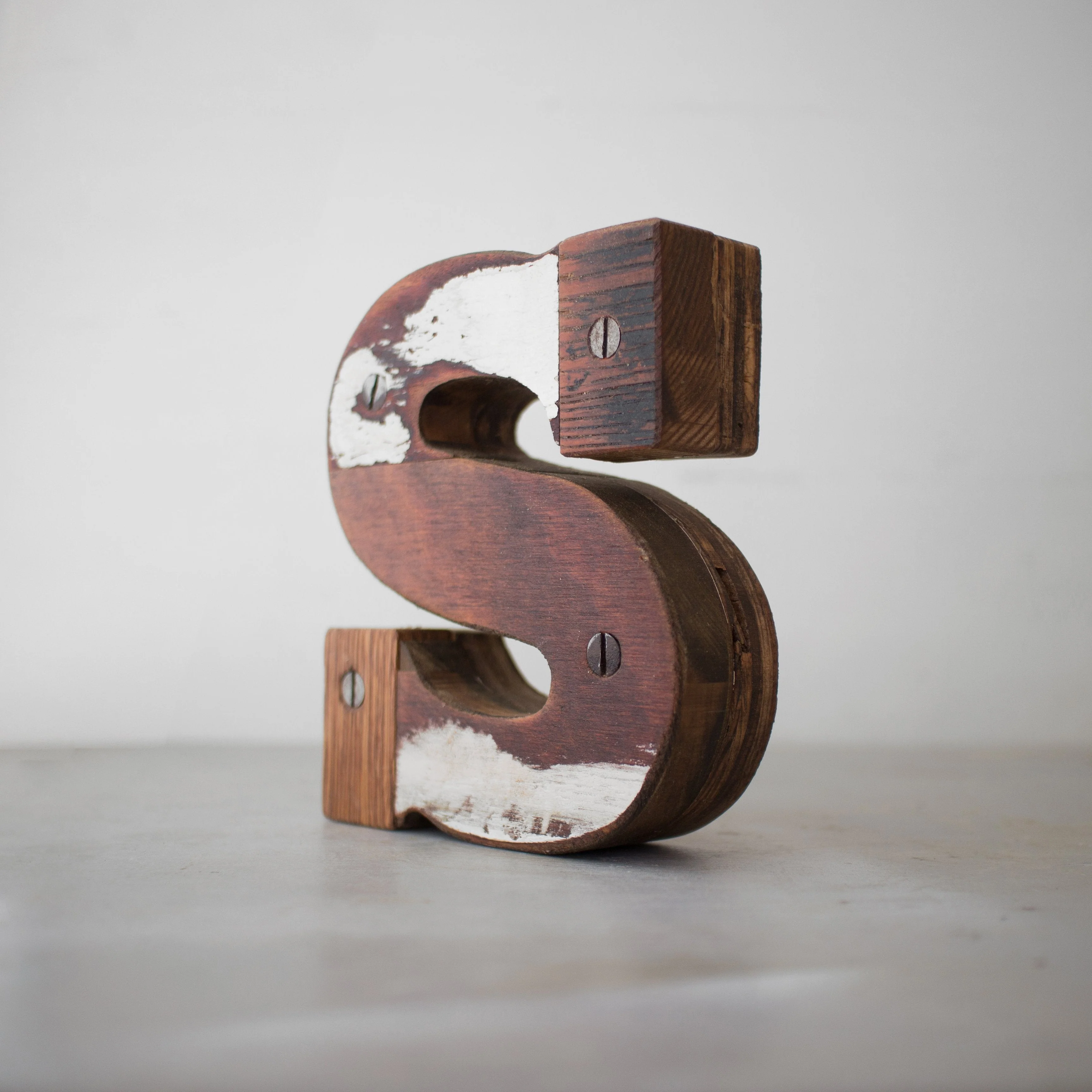 Reclaimed Wooden Letters - Image 34