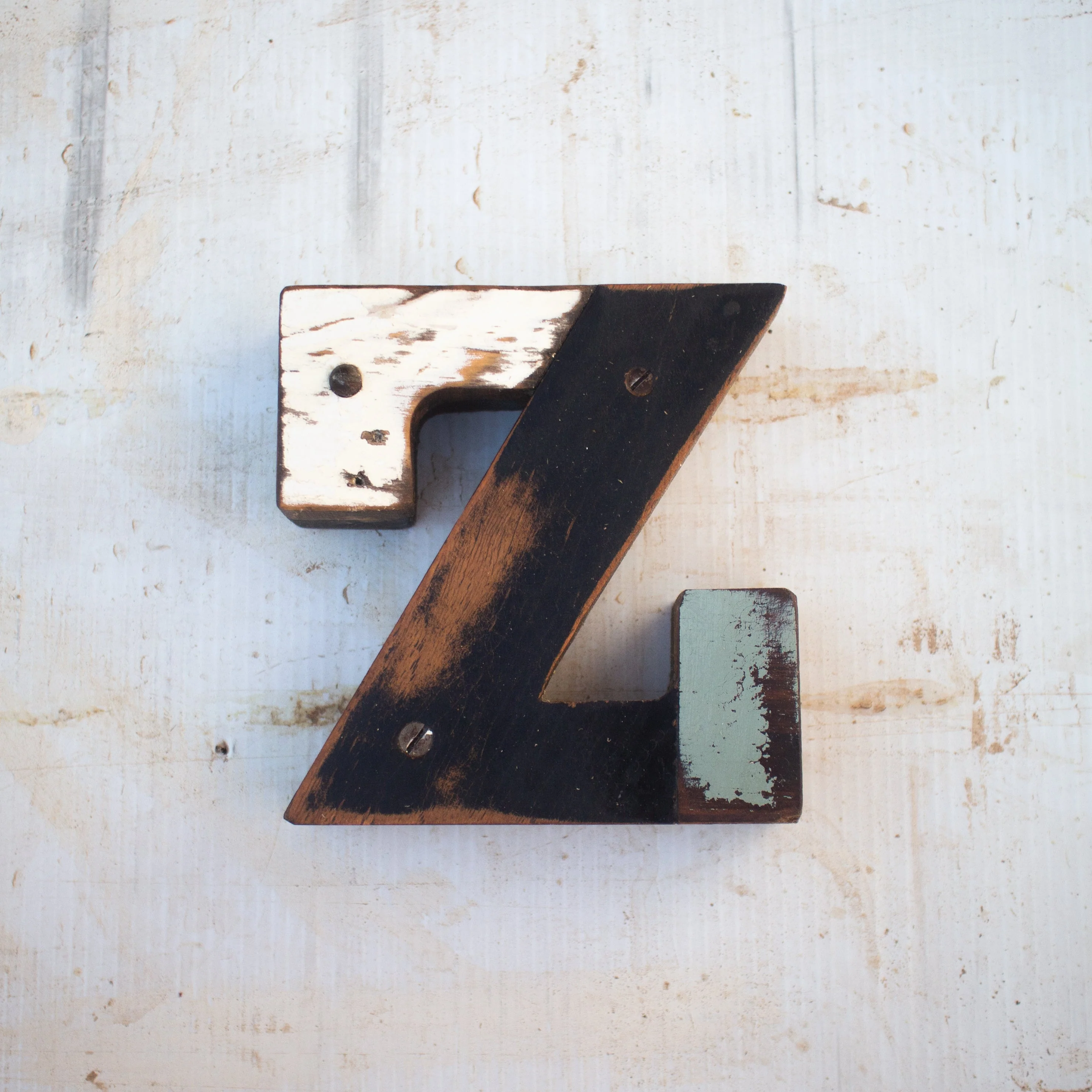 Reclaimed Wooden Letters - Image 43