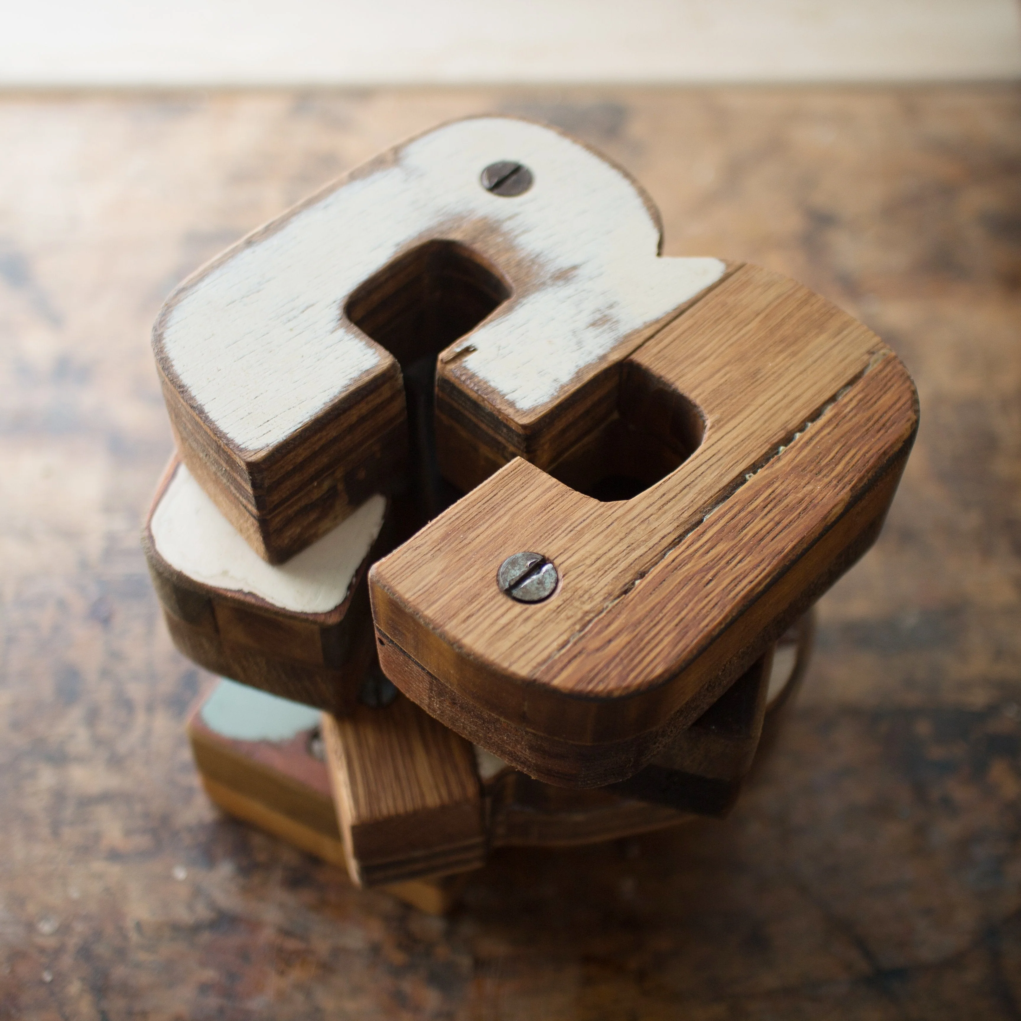 Reclaimed Wooden Letters - Image 70