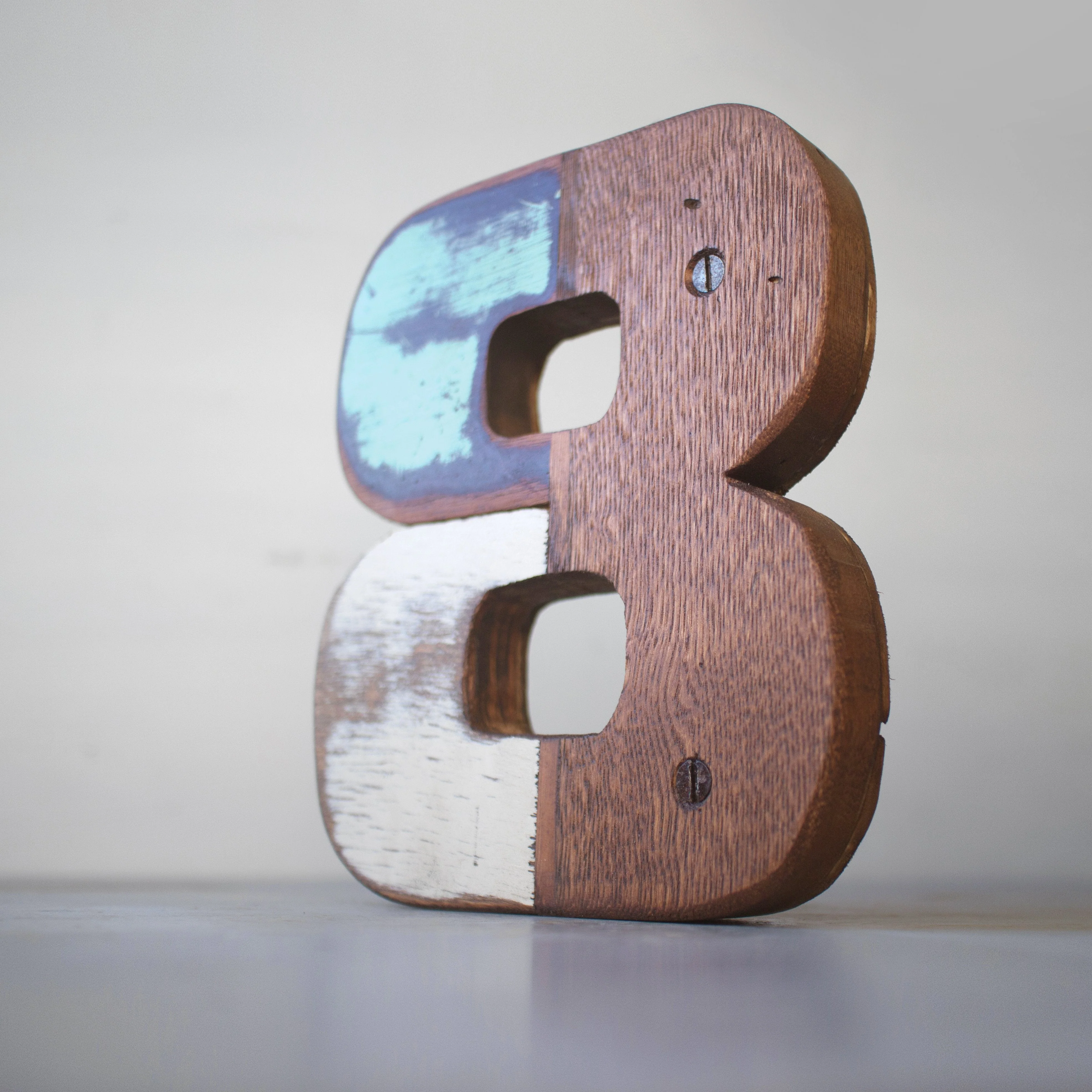 Reclaimed Wooden Letters - Image 76