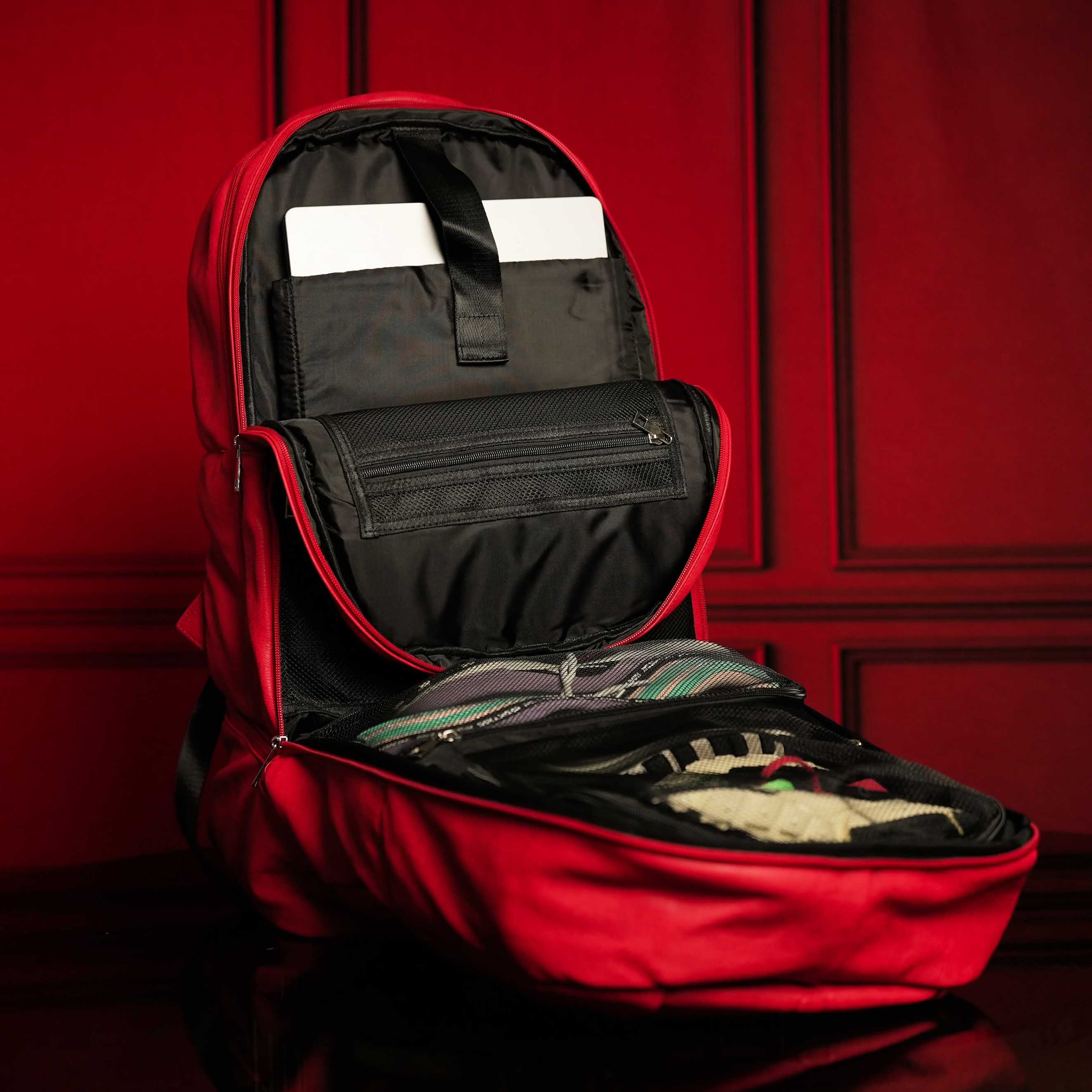Red Leather Patented Shoe Bag (XL Design) *Holds Size 17 - Image 5