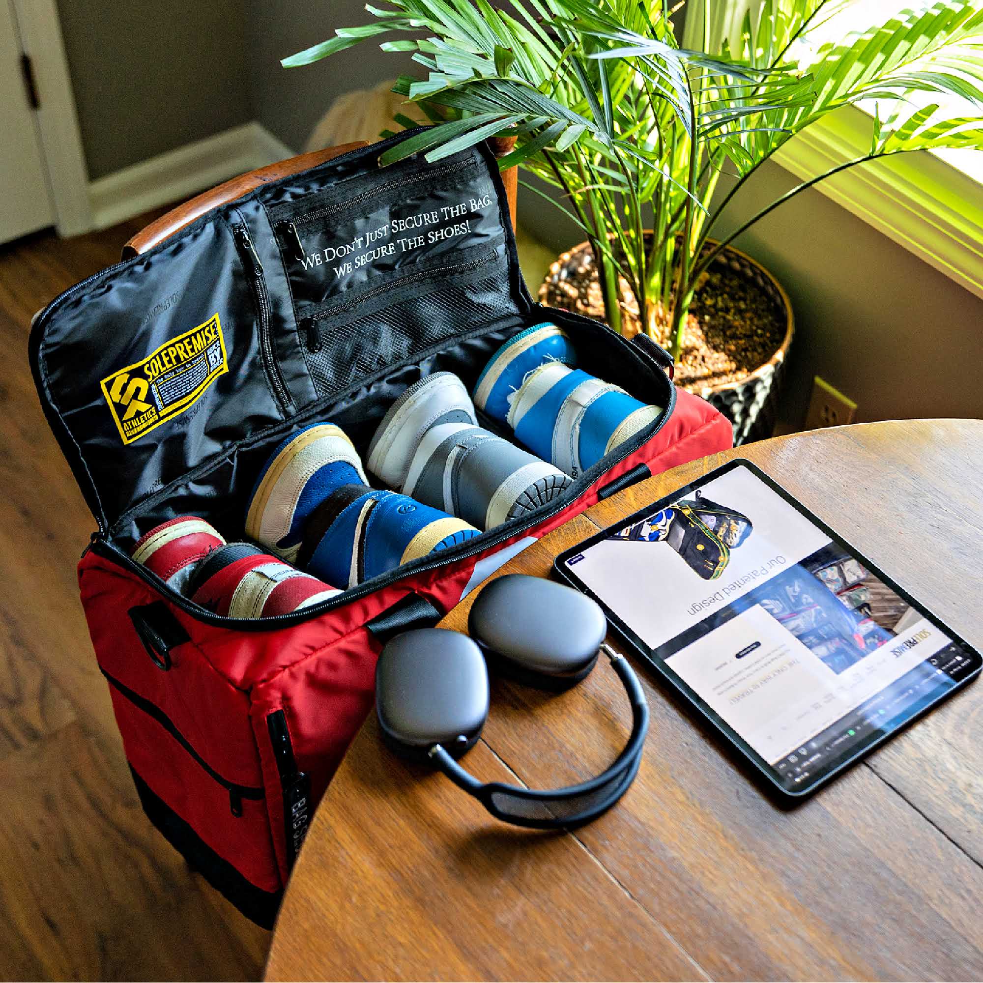 Red Sneaker Duffle - Image 4
