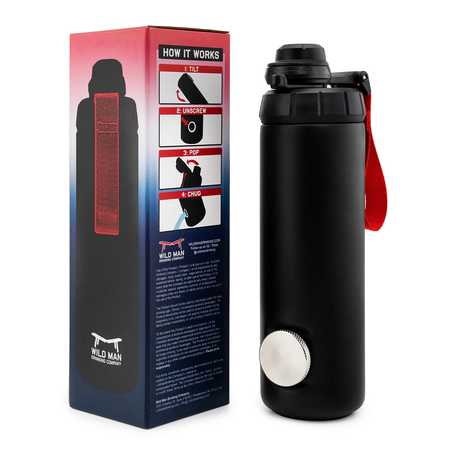 RIPTIDE™ The Shotgun Bottle™