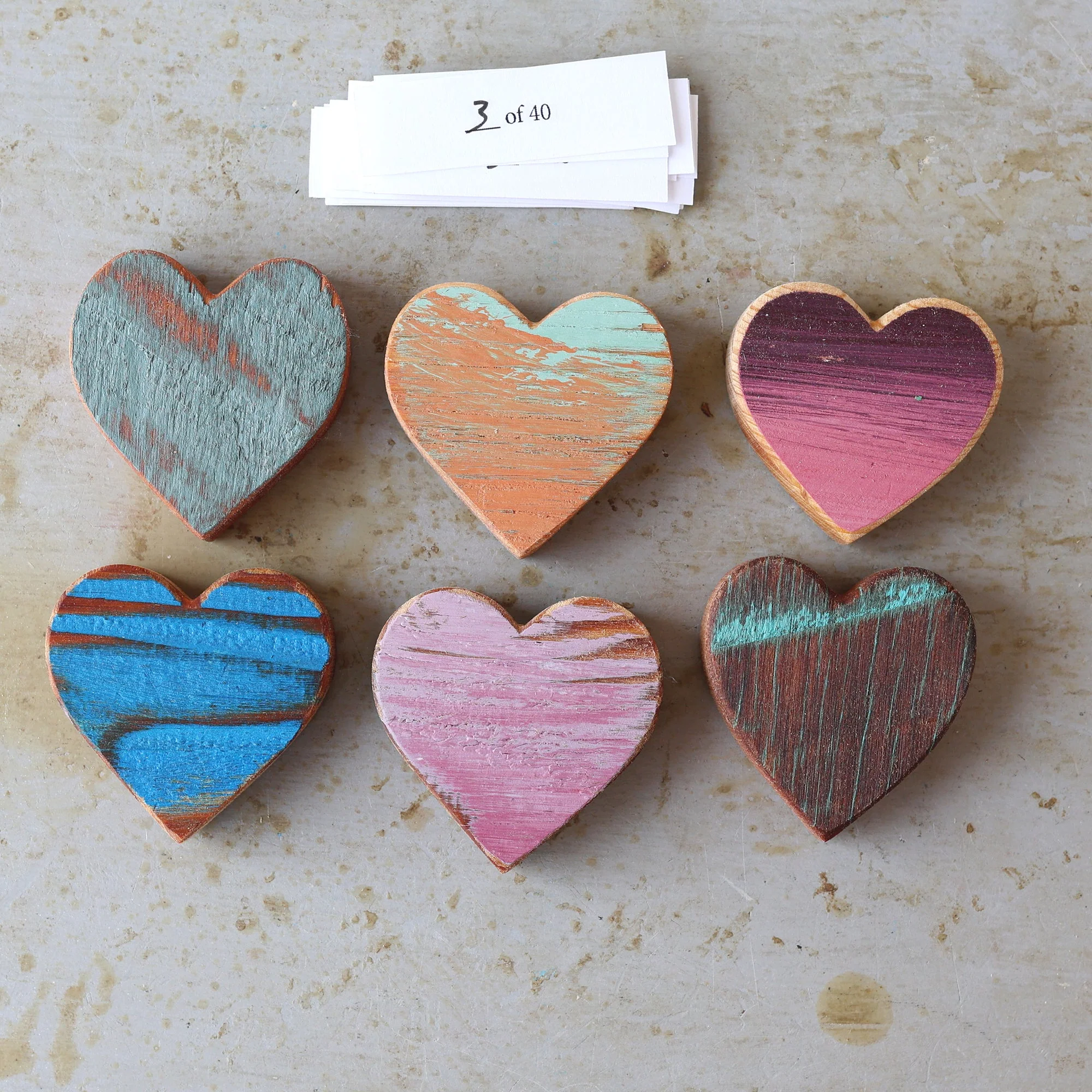 Rustic Painted Heart Sets ✨ - Image 10