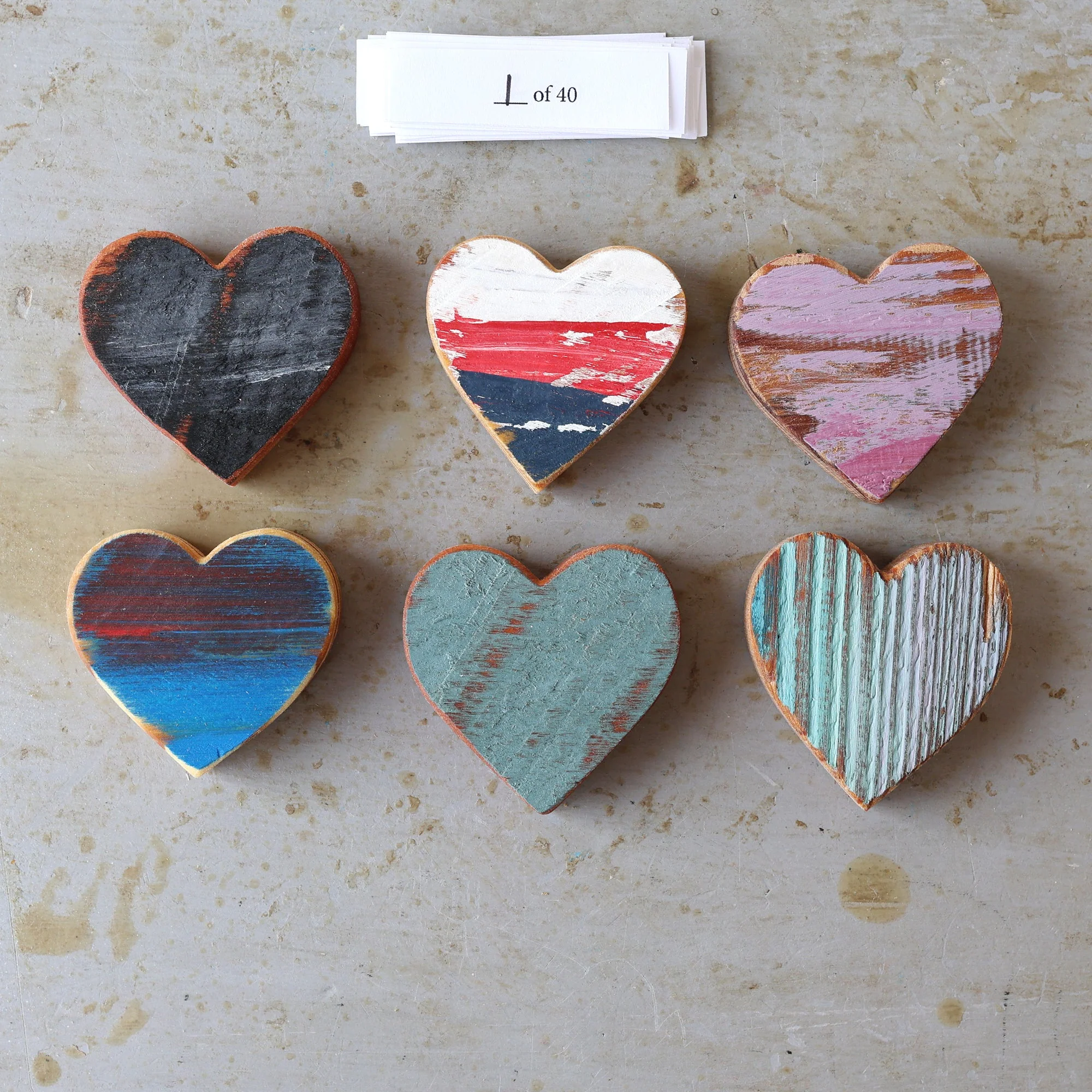 Rustic Painted Heart Sets ✨ - Image 12