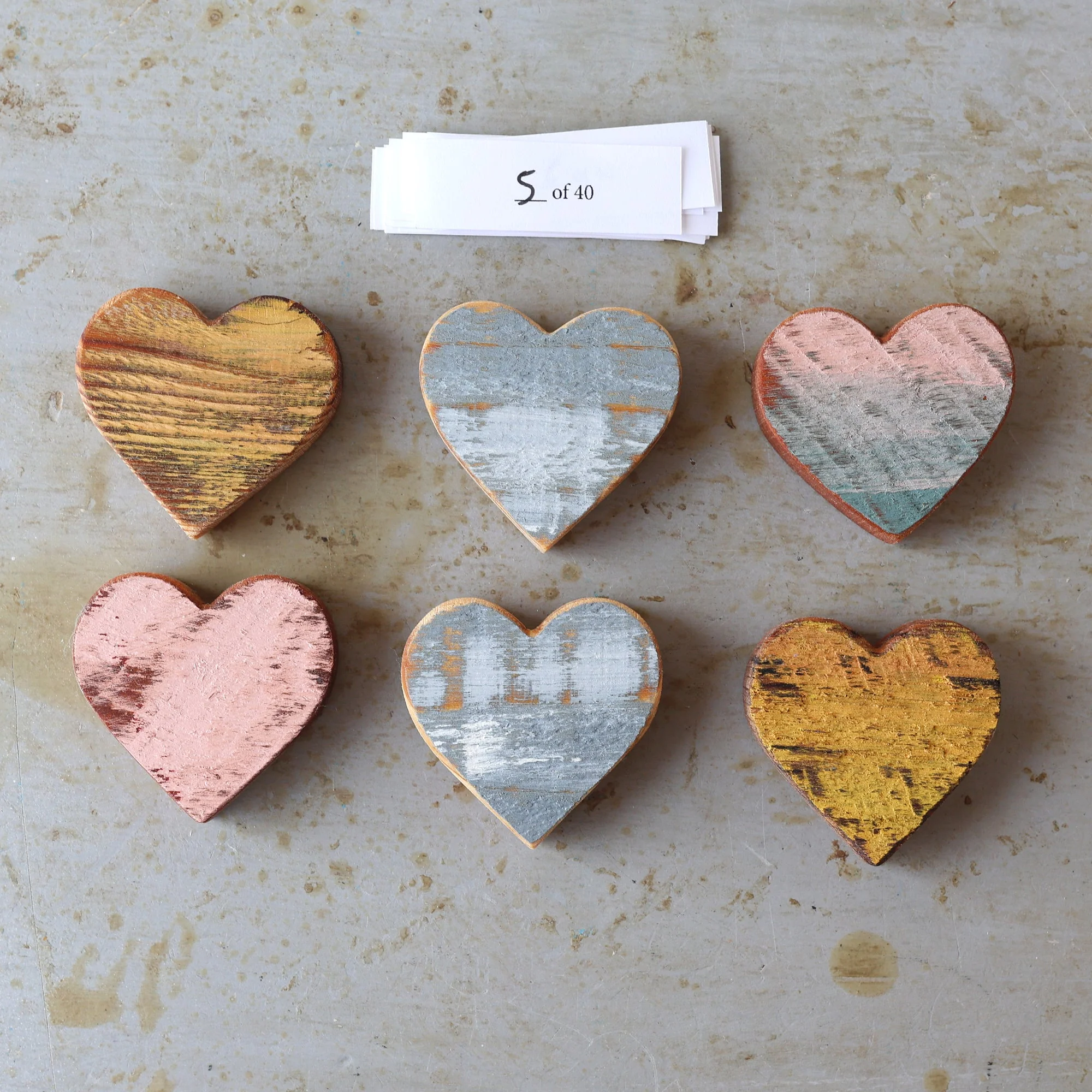 Rustic Painted Heart Sets ✨ - Image 13