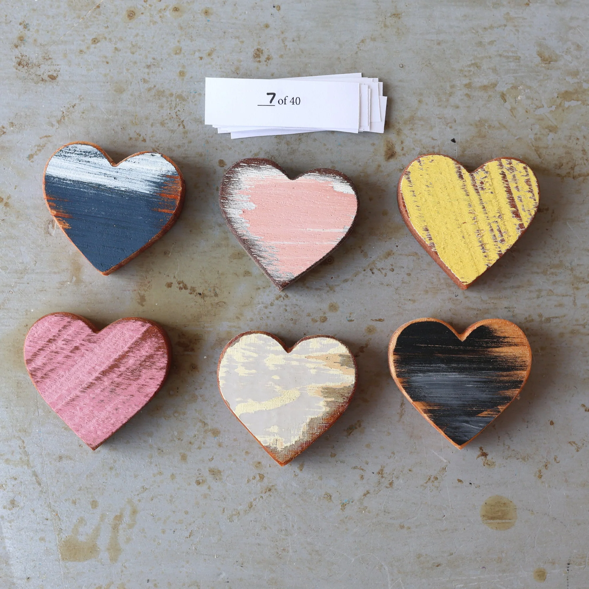 Rustic Painted Heart Sets ✨ - Image 15
