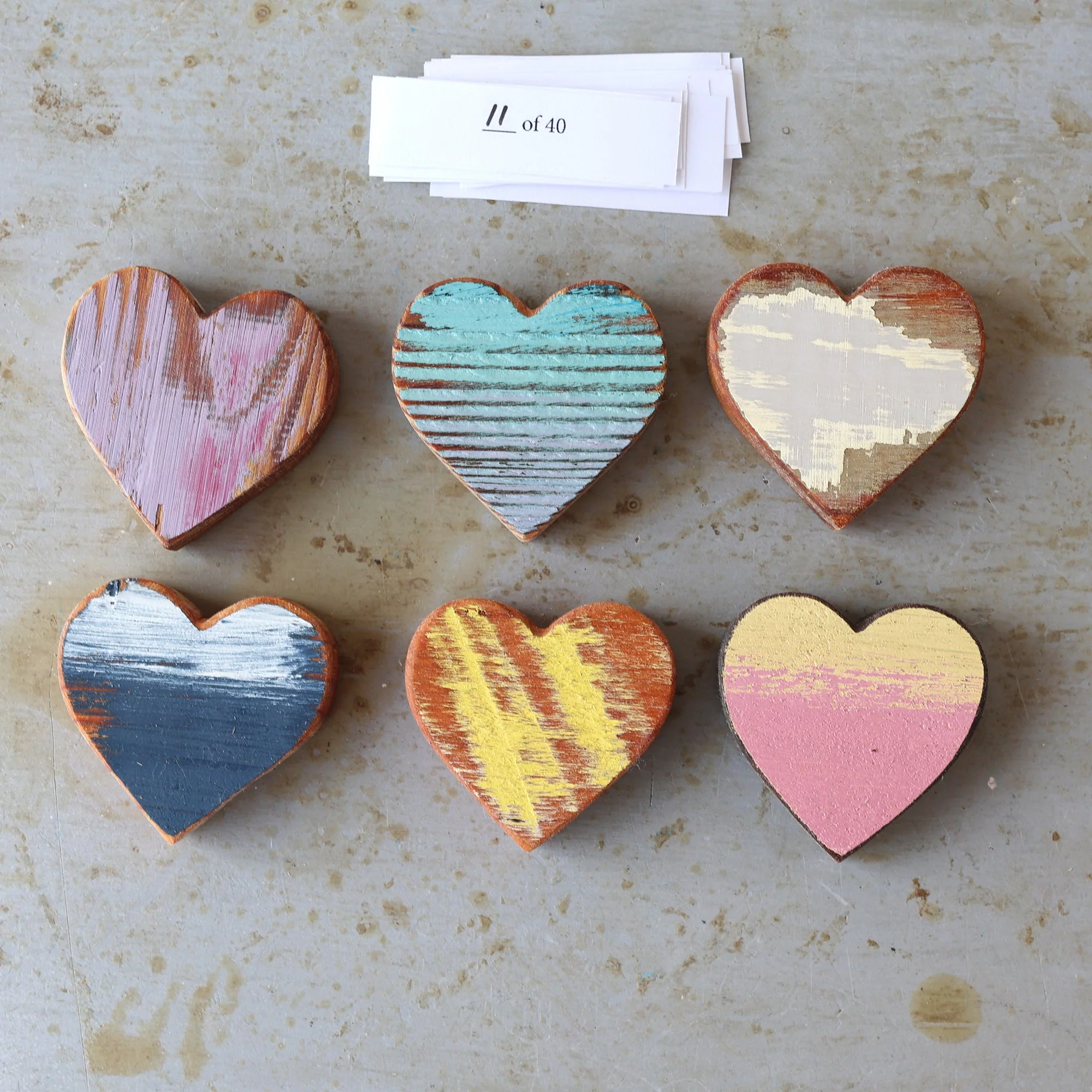 Rustic Painted Heart Sets ✨ - Image 19