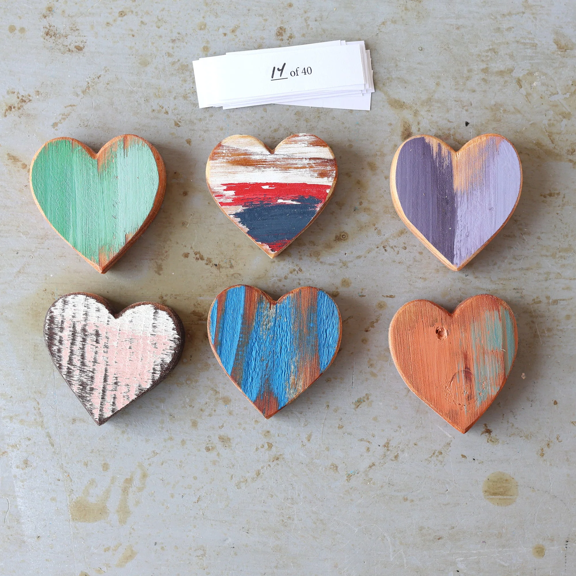 Rustic Painted Heart Sets ✨ - Image 22