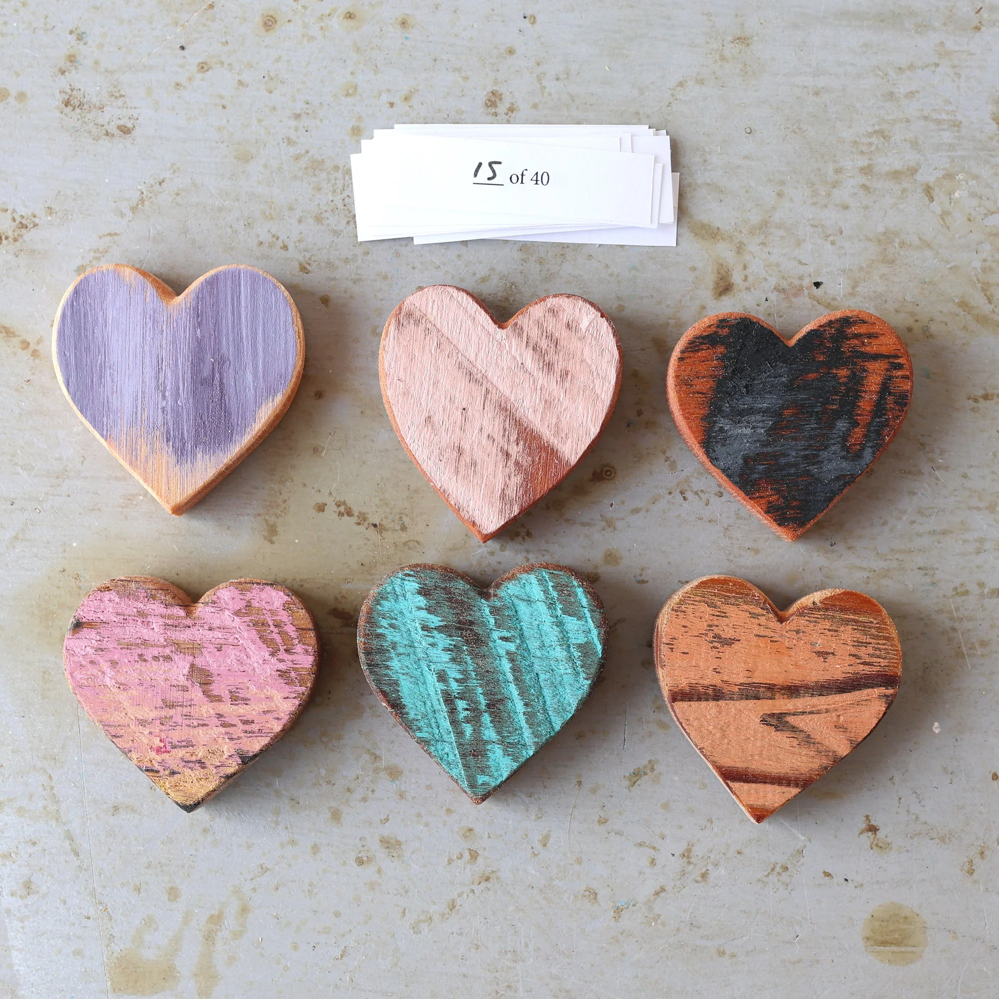 Rustic Painted Heart Sets ✨ - Image 23