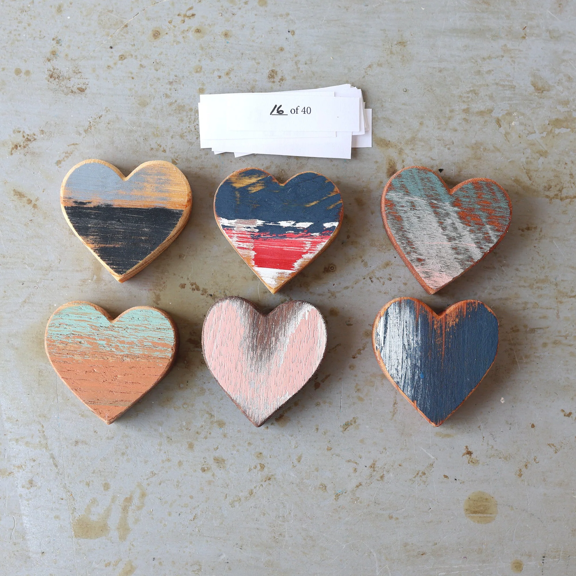 Rustic Painted Heart Sets ✨ - Image 24