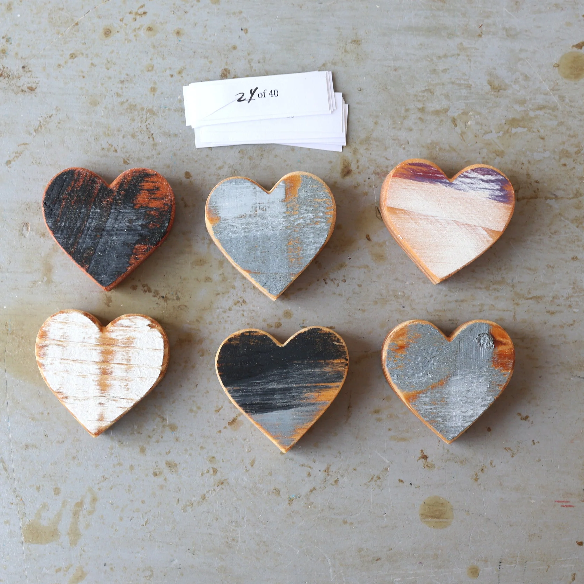 Rustic Painted Heart Sets ✨ - Image 32