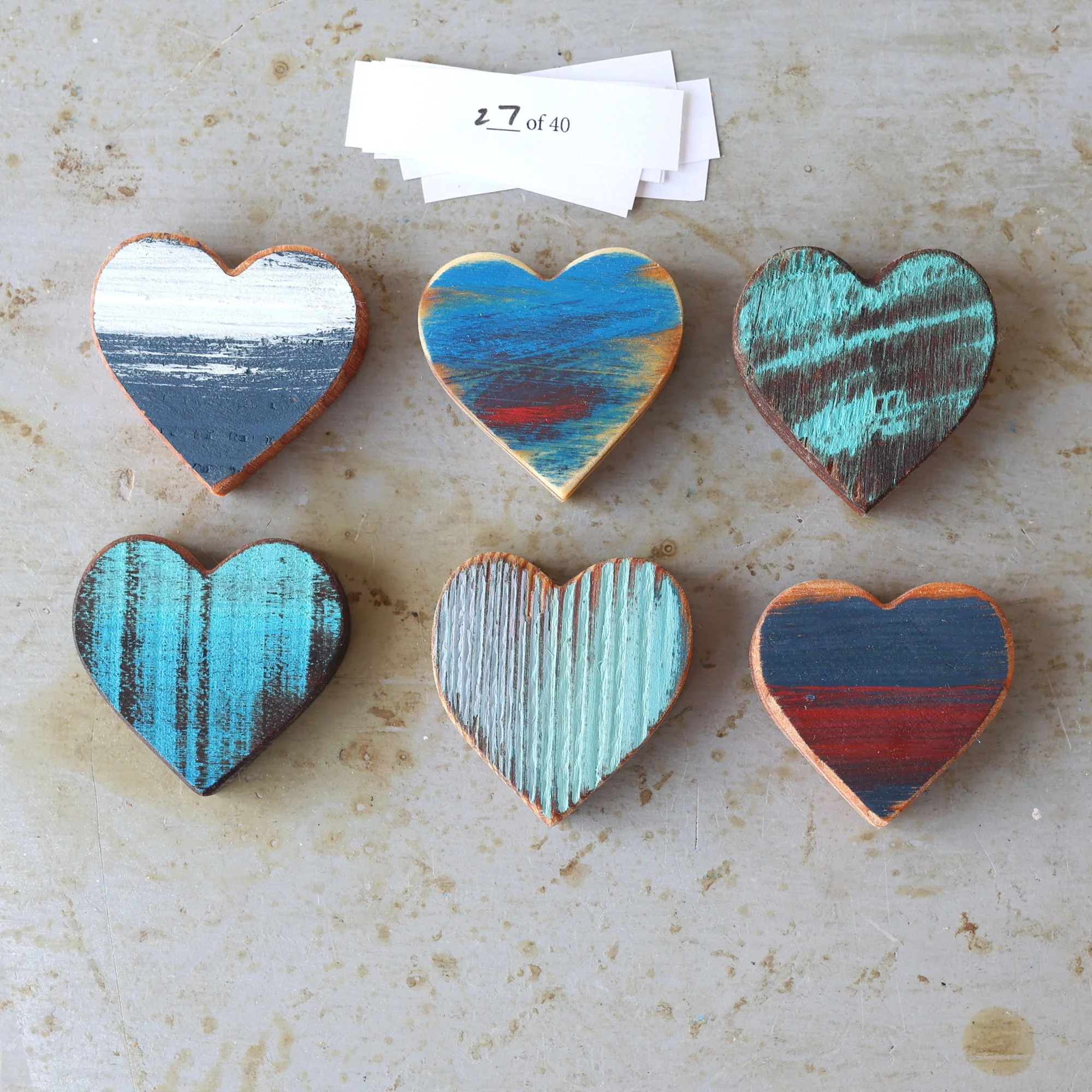 Rustic Painted Heart Sets ✨ - Image 35