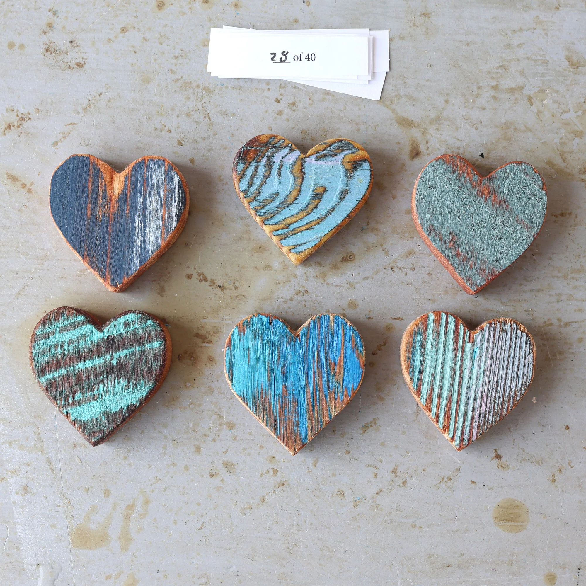 Rustic Painted Heart Sets ✨ - Image 36