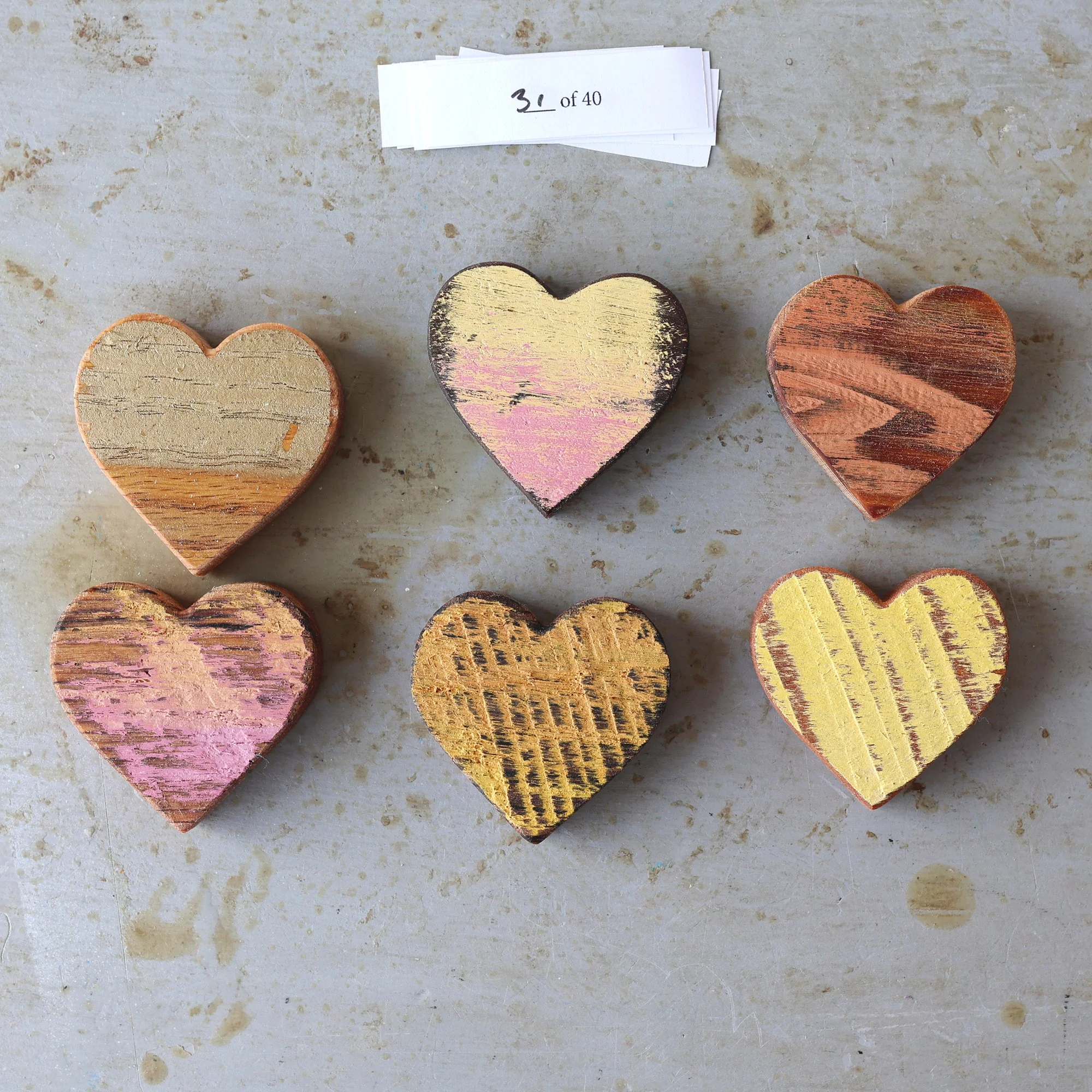 Rustic Painted Heart Sets ✨ - Image 38