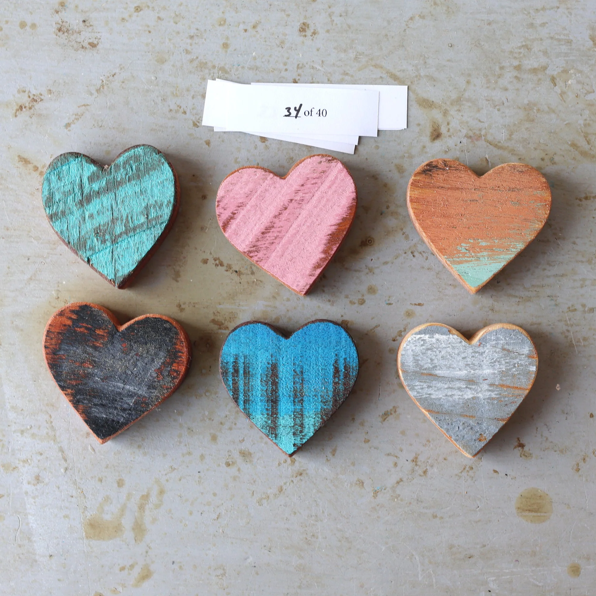 Rustic Painted Heart Sets ✨ - Image 41
