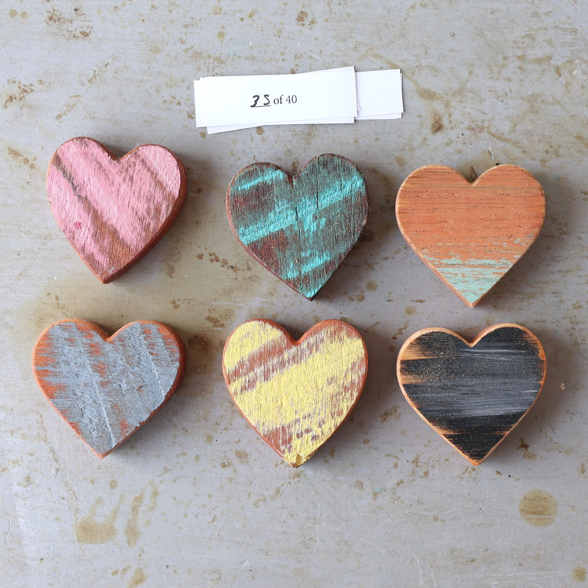 Rustic Painted Heart Sets ✨ - Image 42