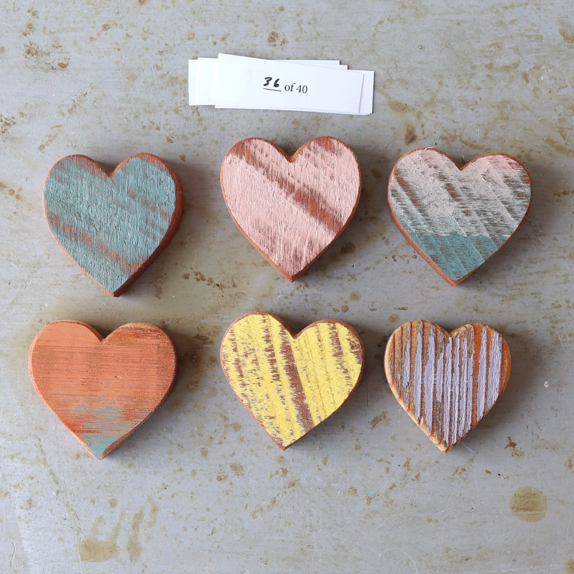 Rustic Painted Heart Sets ✨ - Image 43