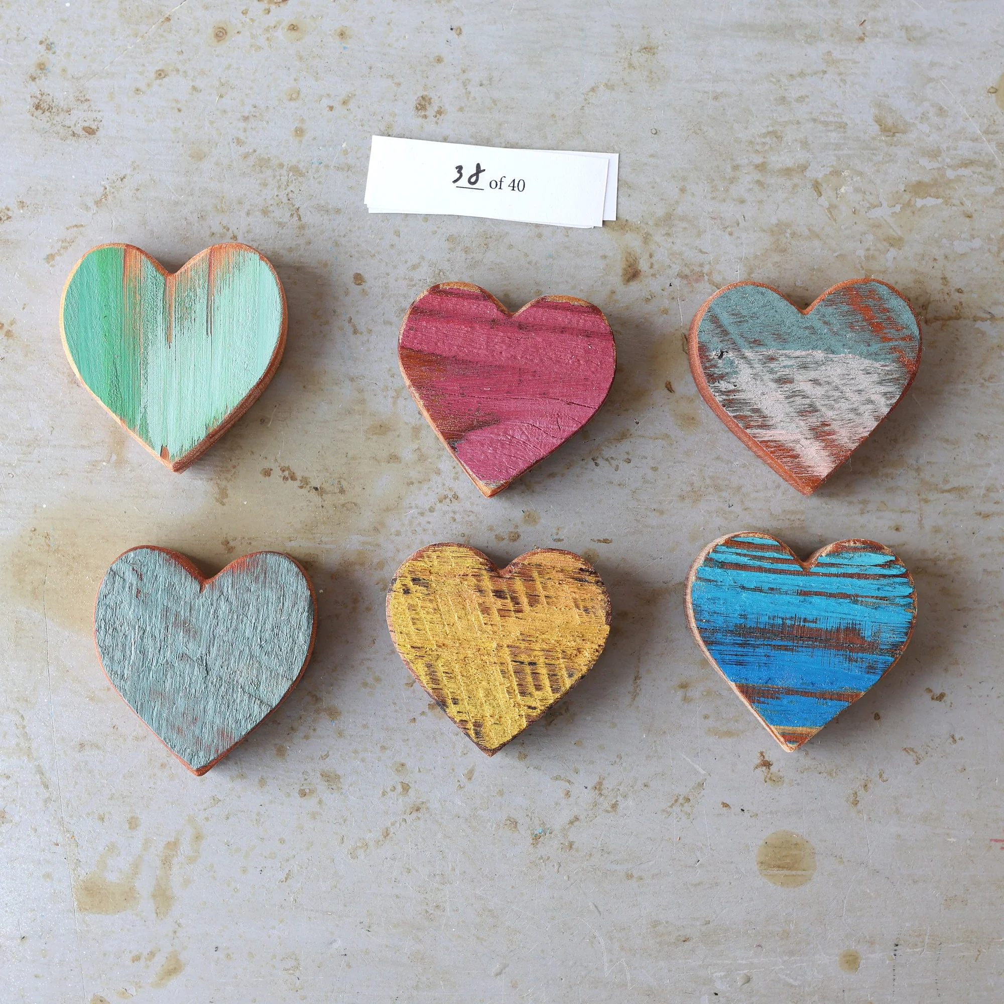 Rustic Painted Heart Sets ✨ - Image 45