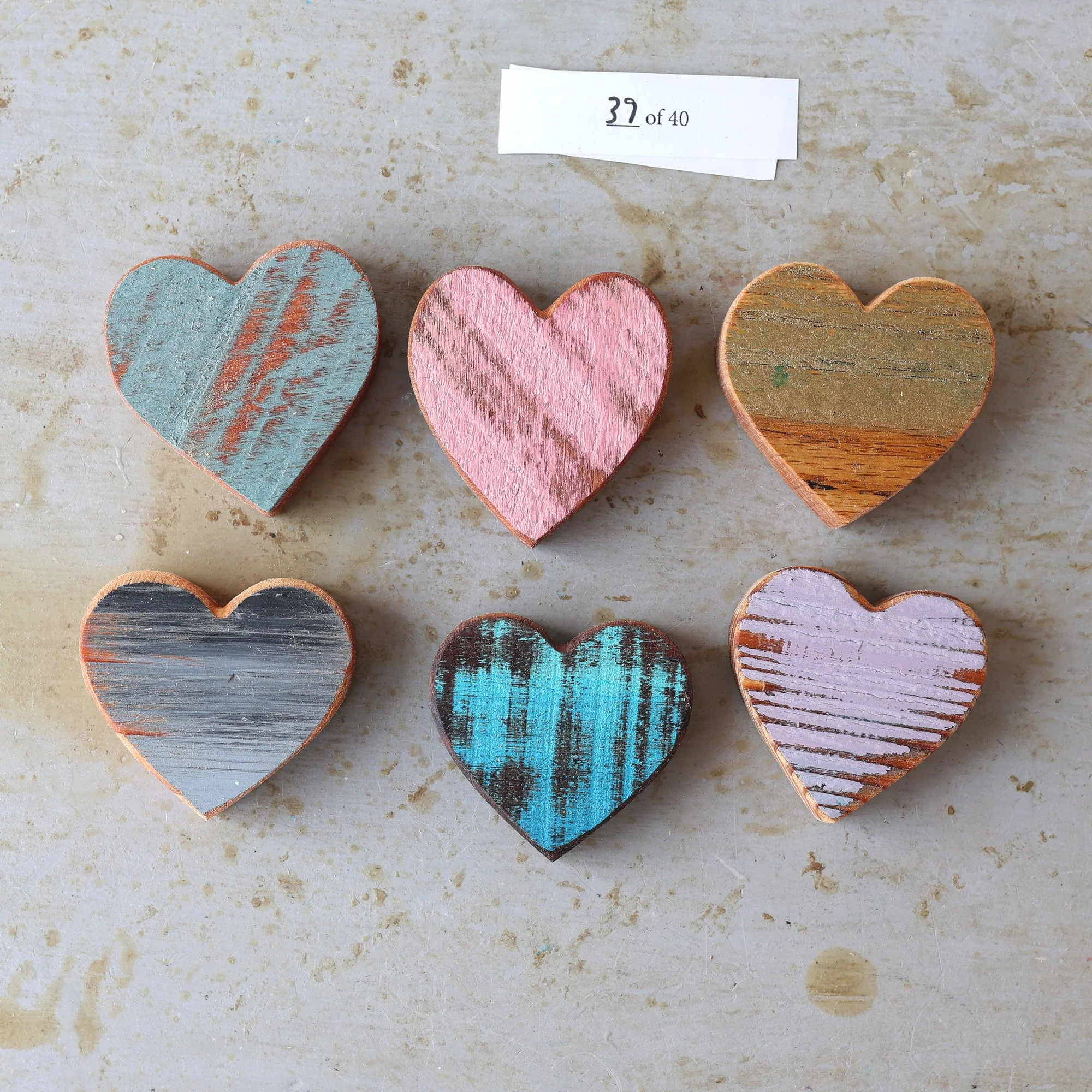Rustic Painted Heart Sets ✨ - Image 46