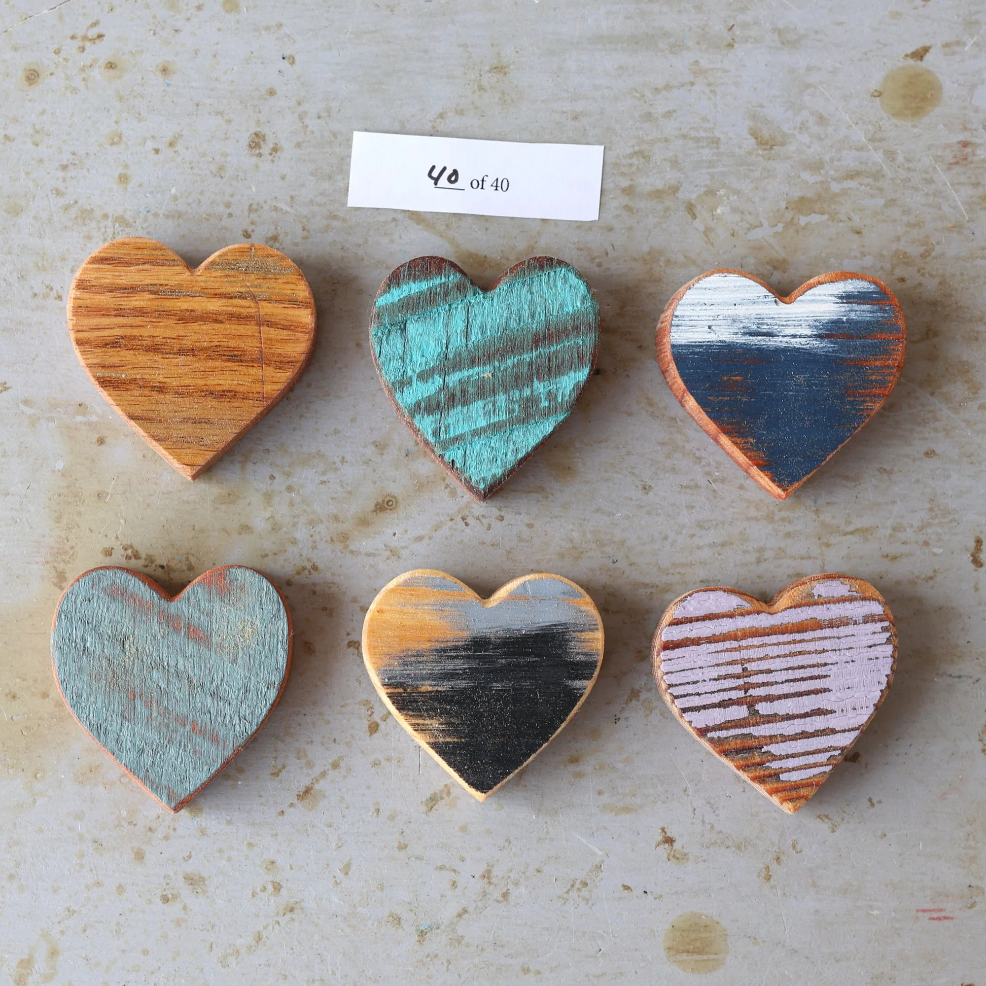 Rustic Painted Heart Sets ✨ - Image 47
