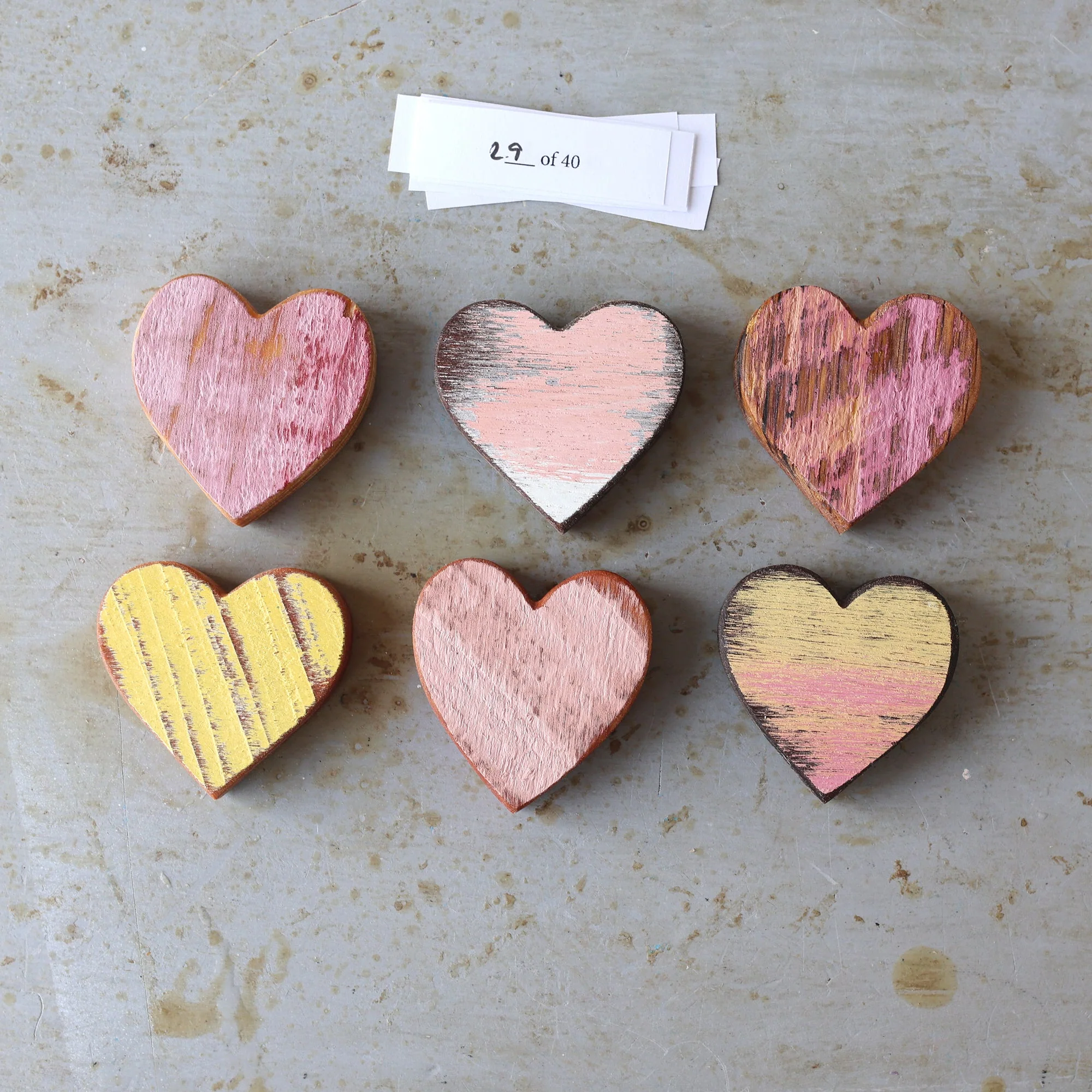Rustic Painted Heart Sets ✨ - Image 48