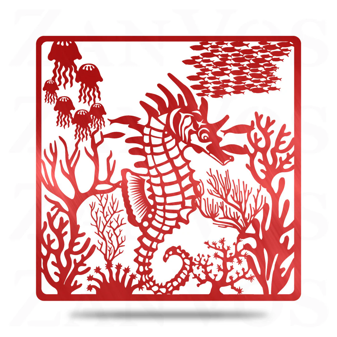 Seahorse Jellyfish Scene - Image 7
