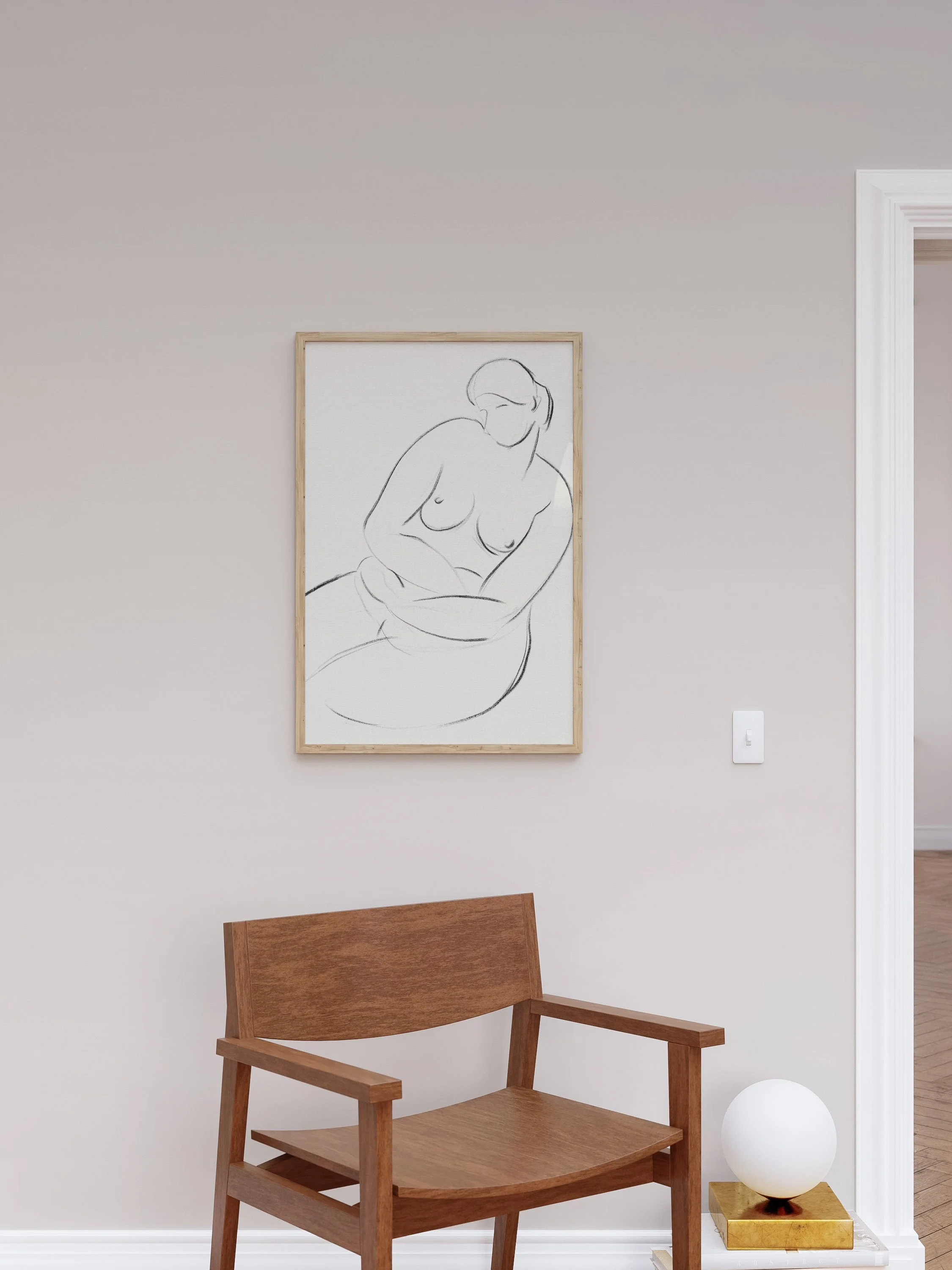 Seated Study II - Image 7