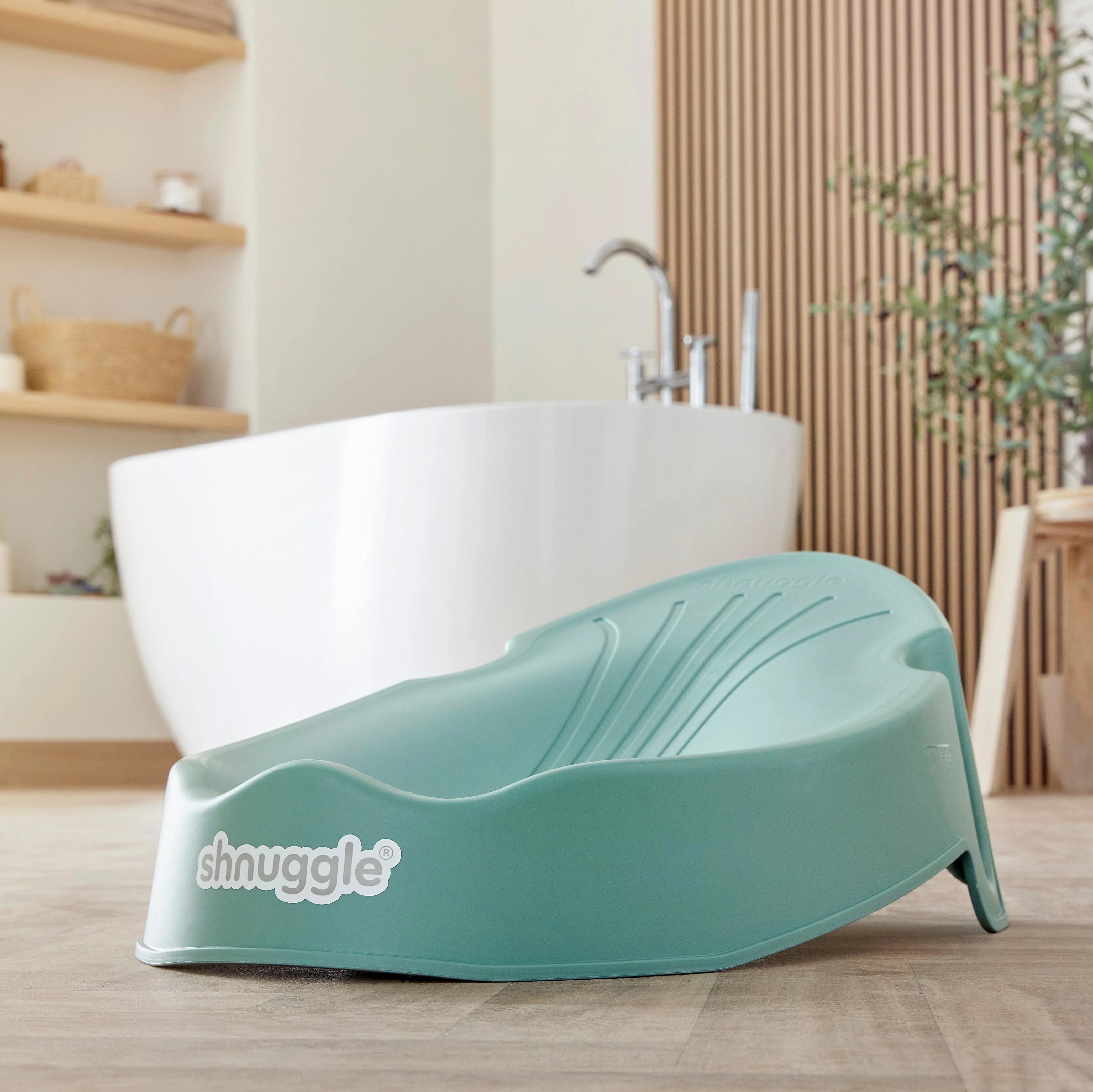 Shnuggle Newborn Baby Bath Support | Ergonomic, Non-Slip & Quick-Dry | From 0-6 months - Image 11