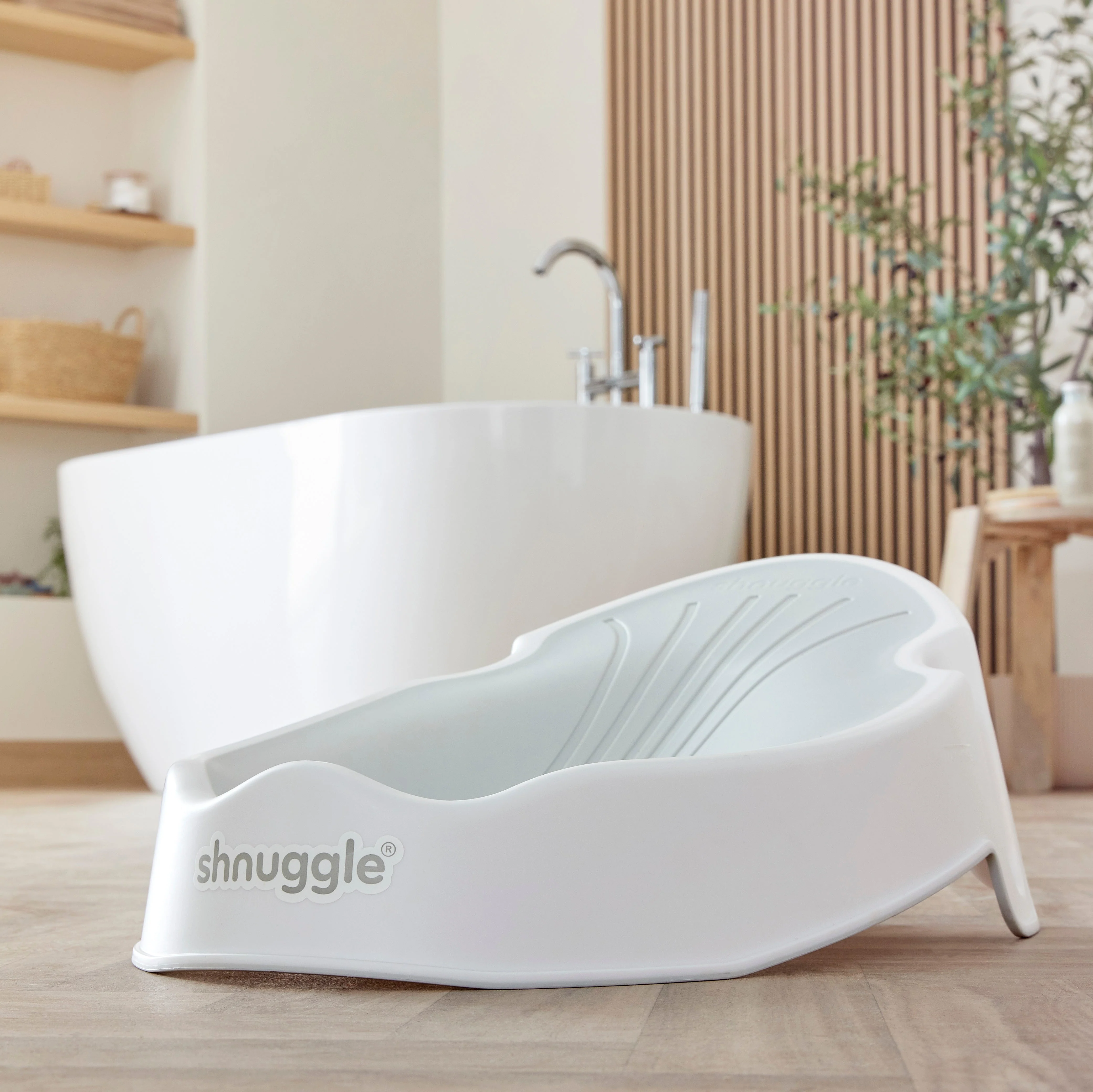 Shnuggle Newborn Baby Bath Support | Ergonomic, Non-Slip & Quick-Dry | From 0-6 months - Image 12
