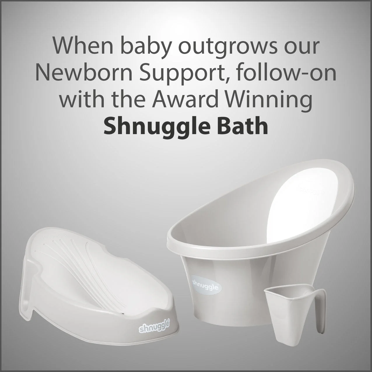 Shnuggle Newborn Baby Bath Support | Ergonomic, Non-Slip & Quick-Dry | From 0-6 months - Image 15