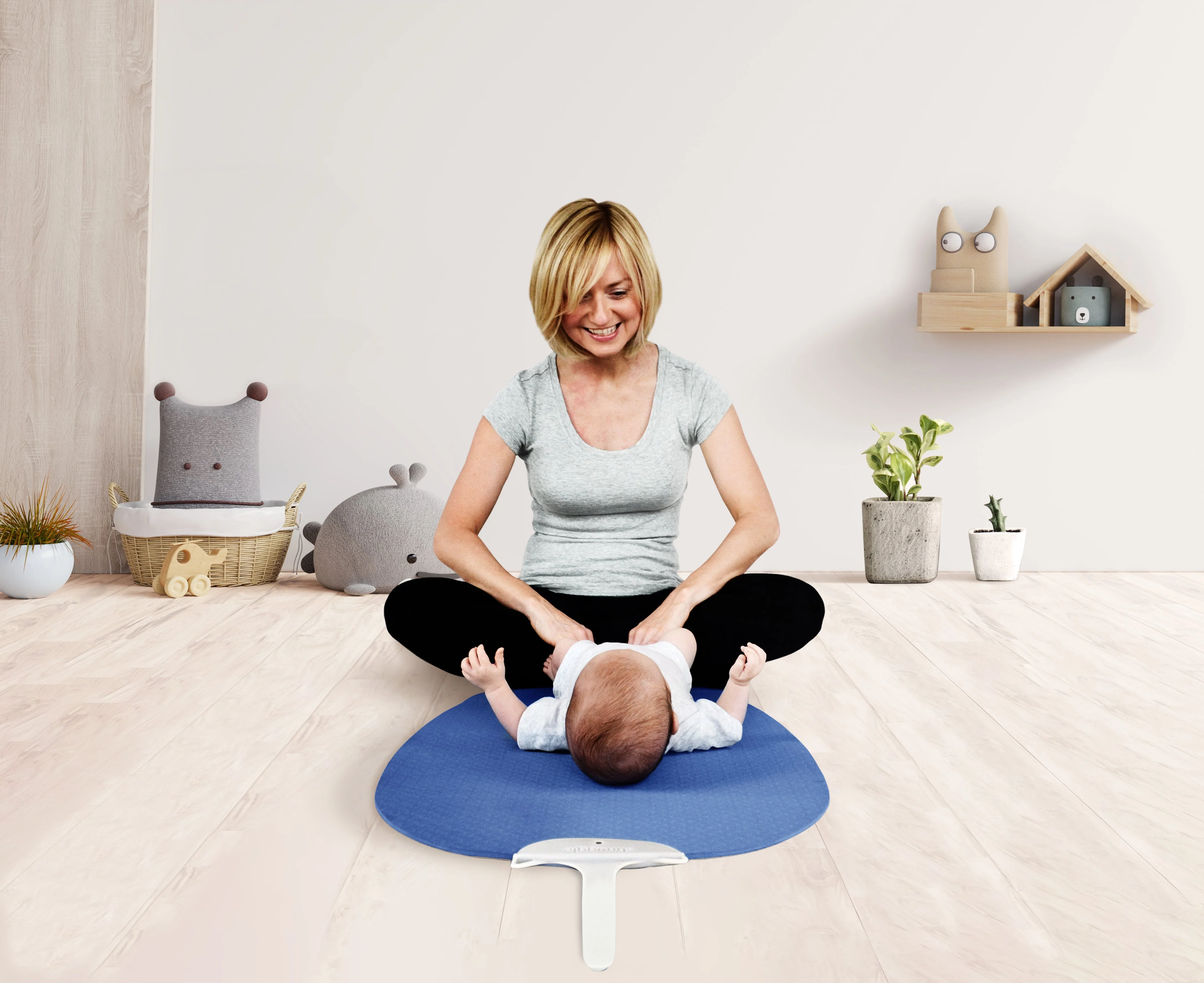 Shnuggle Portable Changing & Play Mat | Waterproof, Roll-Up & Multi-Use - Image 4