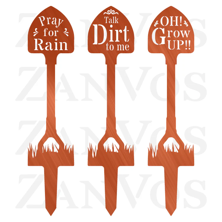 Shovel Garden Stakes - Image 4