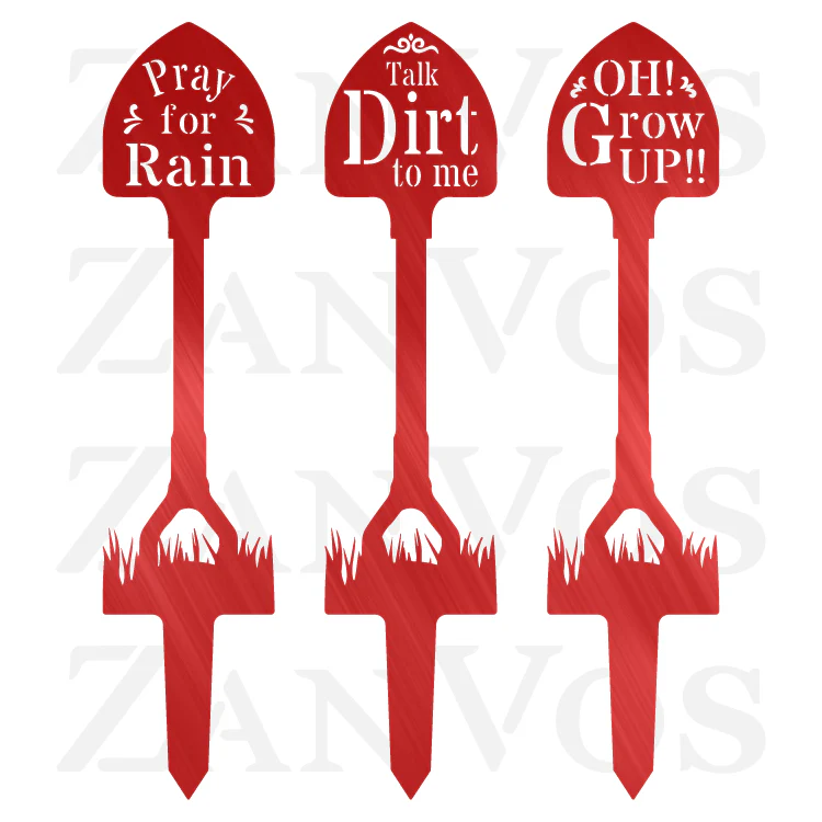 Shovel Garden Stakes - Image 7