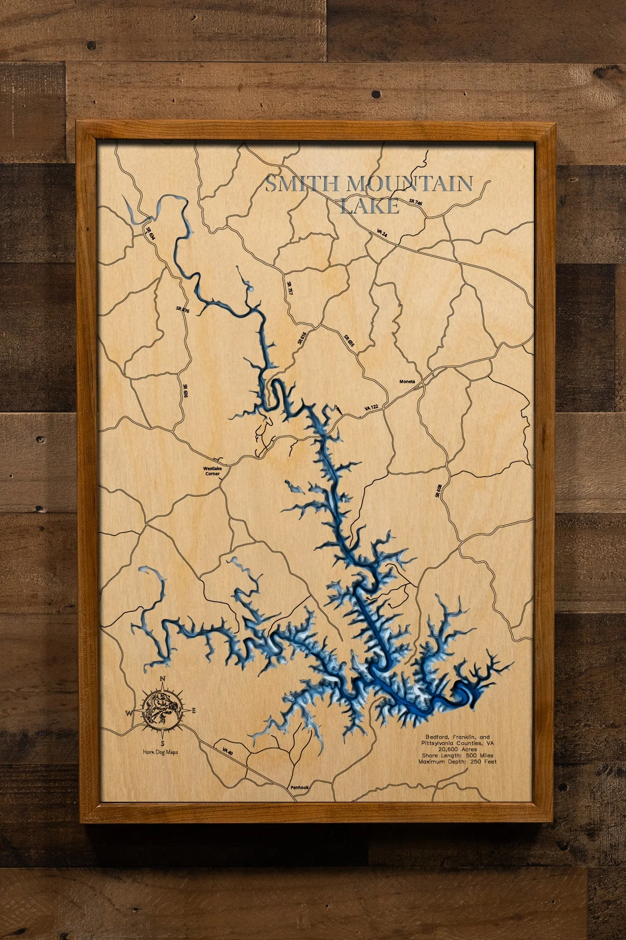 Smith Mountain (Bedford, Franklin, and Pittsylvania)
