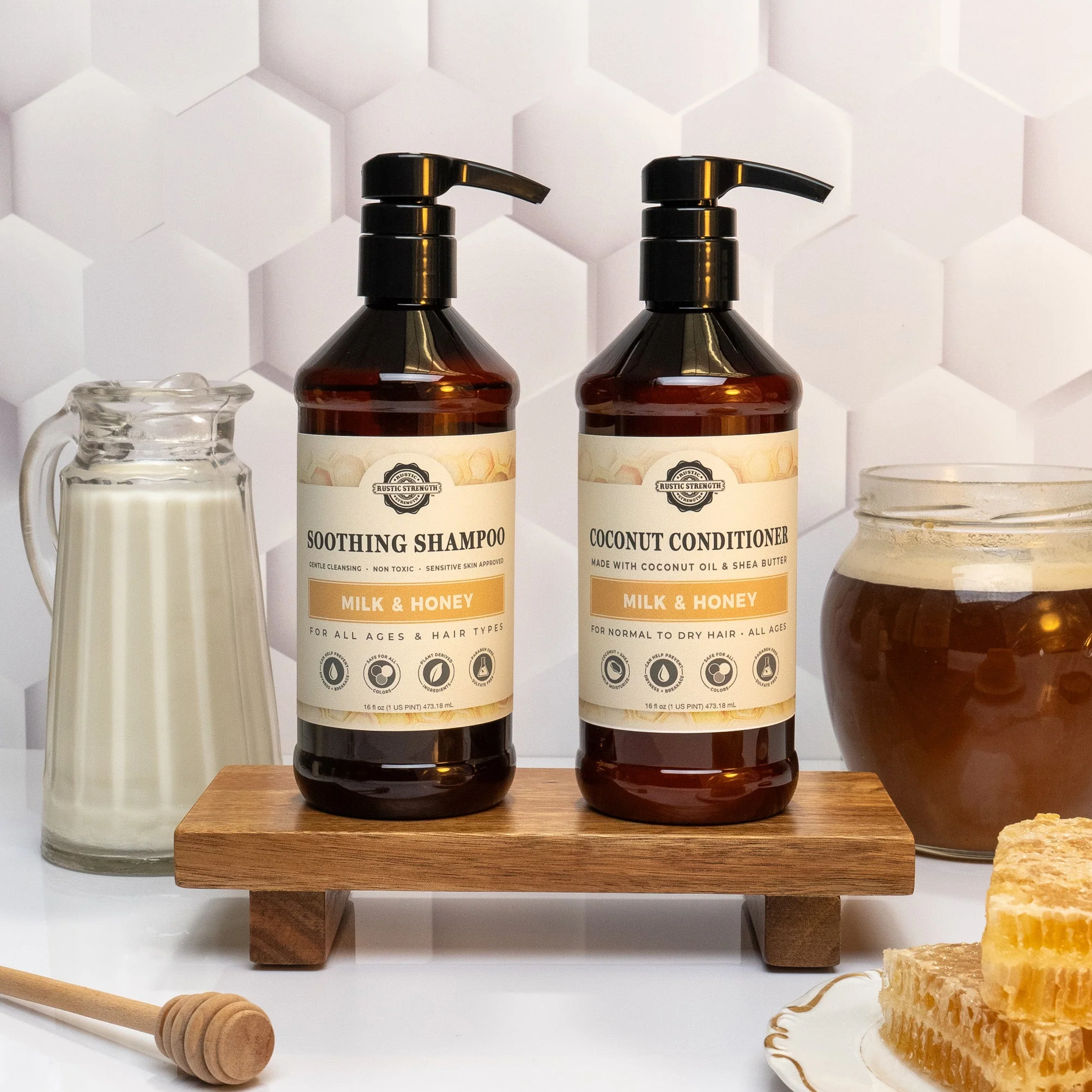 Soothing Shampoo | Milk & Honey - Image 3