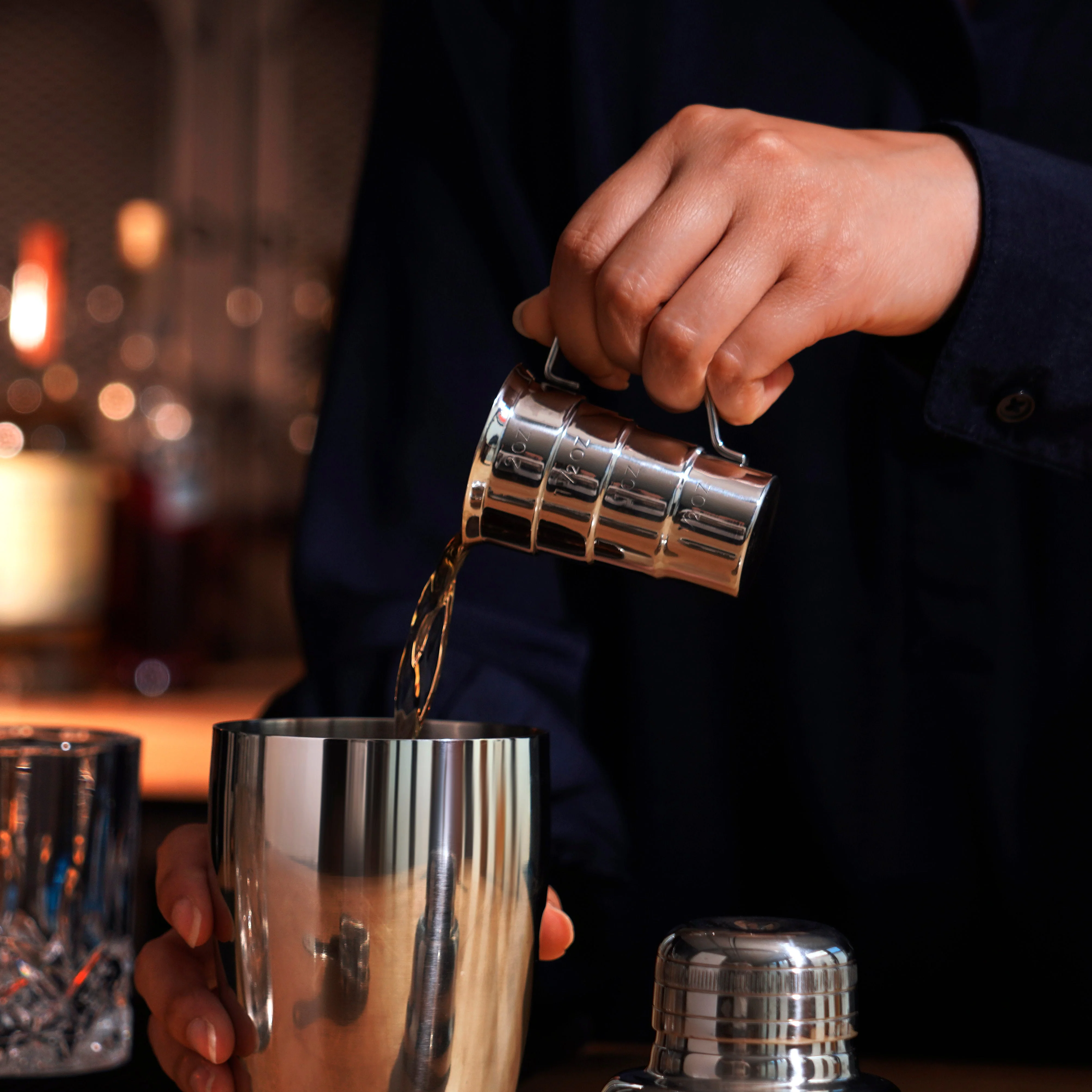Stainless Steel Stepped Jigger - Image 3