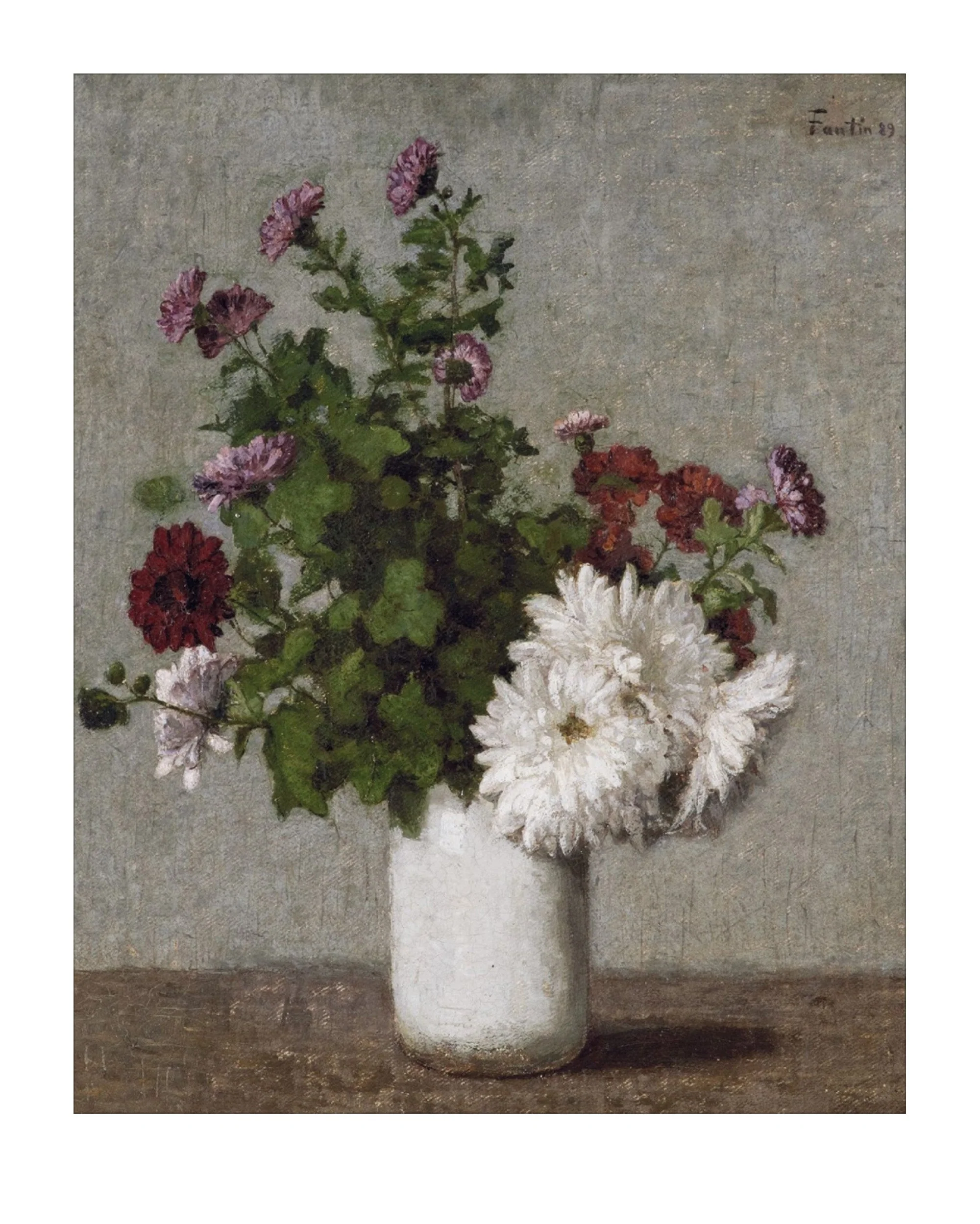 Still Life Autumn Flowers - Image 2