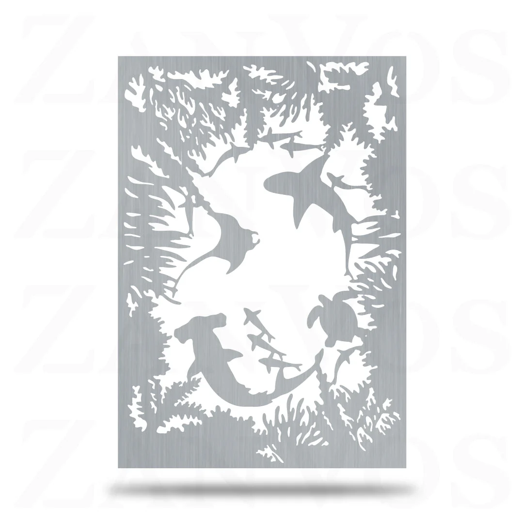 Stingray, Shark, Turtle & Coral - Image 6