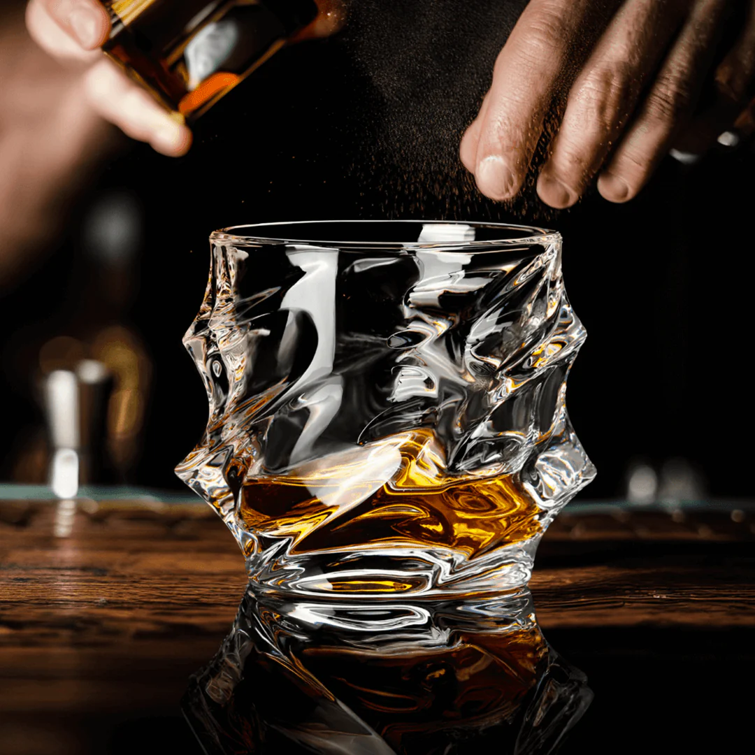 Storm Japanese Crystal Whisky Glass - Image 6
