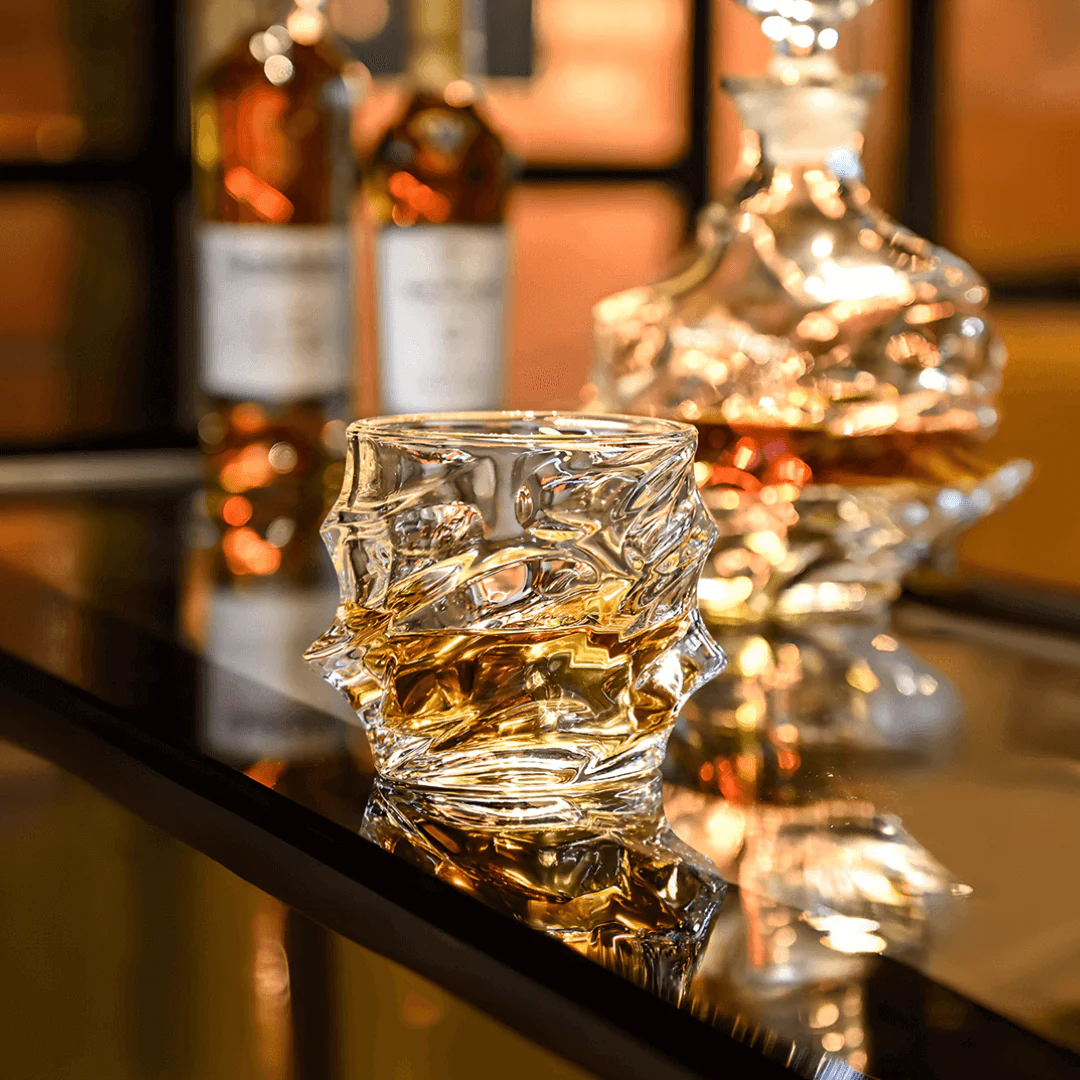 Storm Japanese Crystal Whisky Glass - Image 9