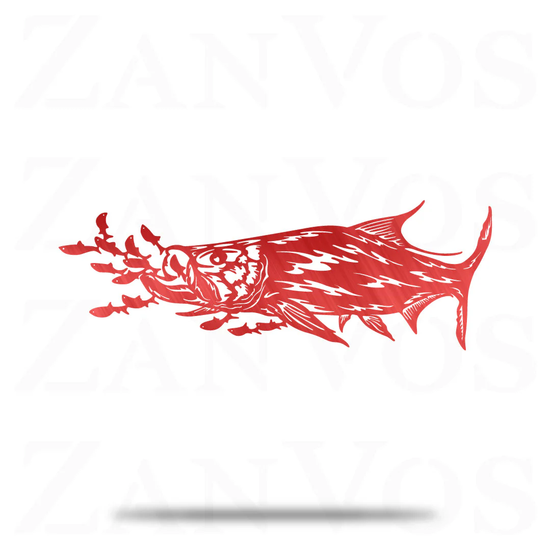 Tarpon Chasing Bait - Image 7